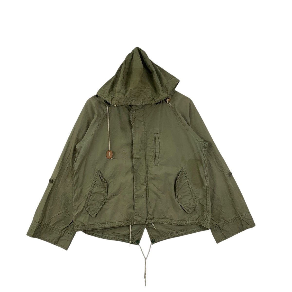 United Arrows UNITED ARROWS JAPAN Beauty & Youth Anorak Jacket Windbreaker Size M / US 6-8 / IT 42-44 - 4 Thumbnail