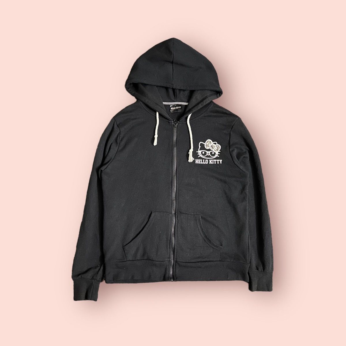 Cartoon Network × Japanese Brand VINTAGE HELLO KITTY HOODED ZIPPER SWEATSHIRT Size US M / EU 48-50 / 2 - 6 Thumbnail