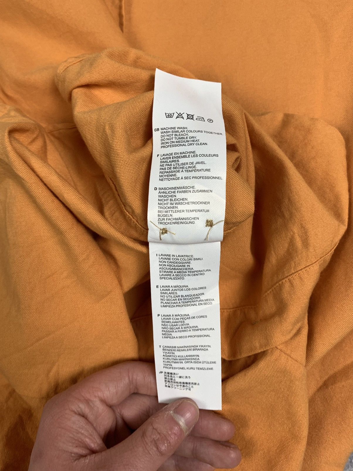 Fred Perry Vintage Fred Perry Orange Button-Up Shirt Short Sleeve 90’s Size US XS / EU 42 / 0 - 9 Thumbnail
