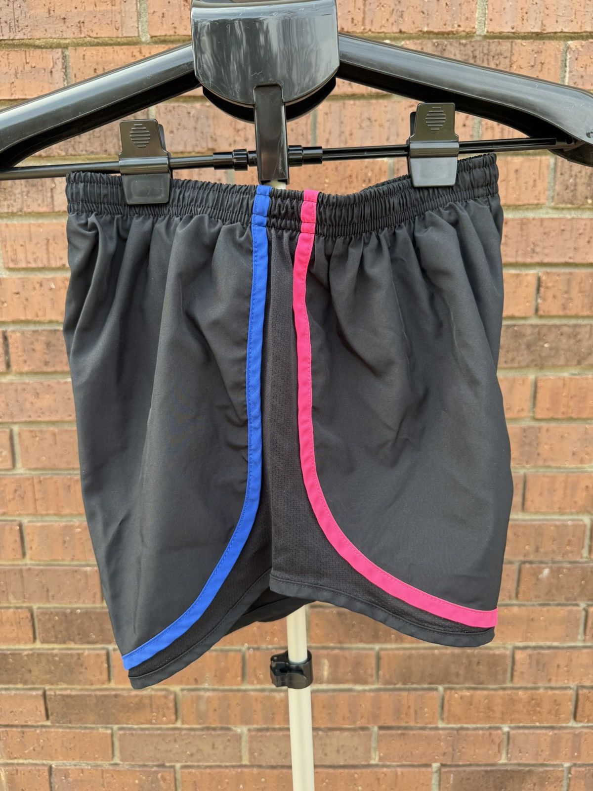 Nike Nike Dri-Fit Tempo 10K Running Shorts Black Multi Color Size 24" / US 00 / IT 34 - 9 Thumbnail