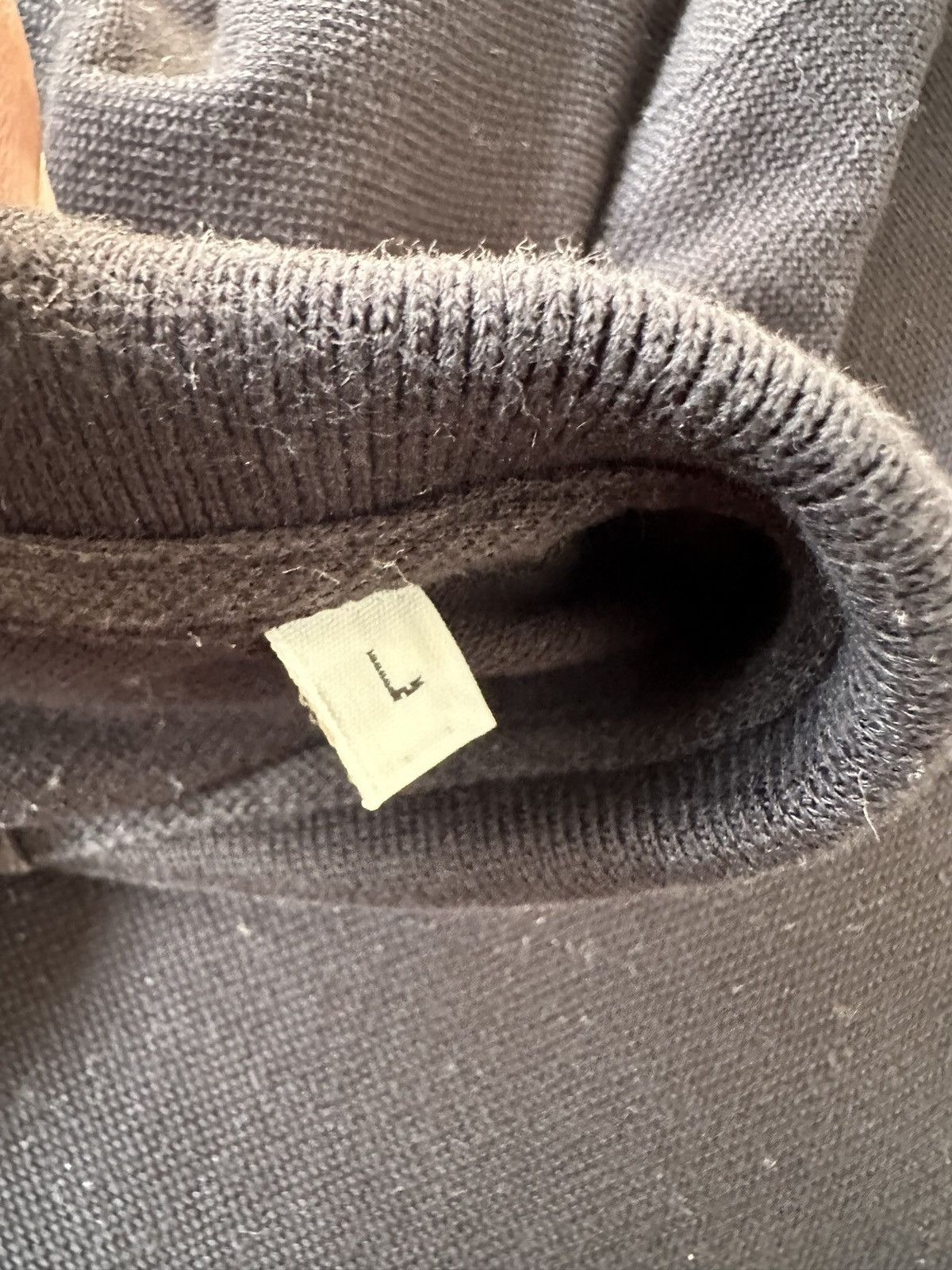 Valentino × Vintage 1990s Valentino polo black long sleeve Size US L / EU 52-54 / 3 - 9 Thumbnail