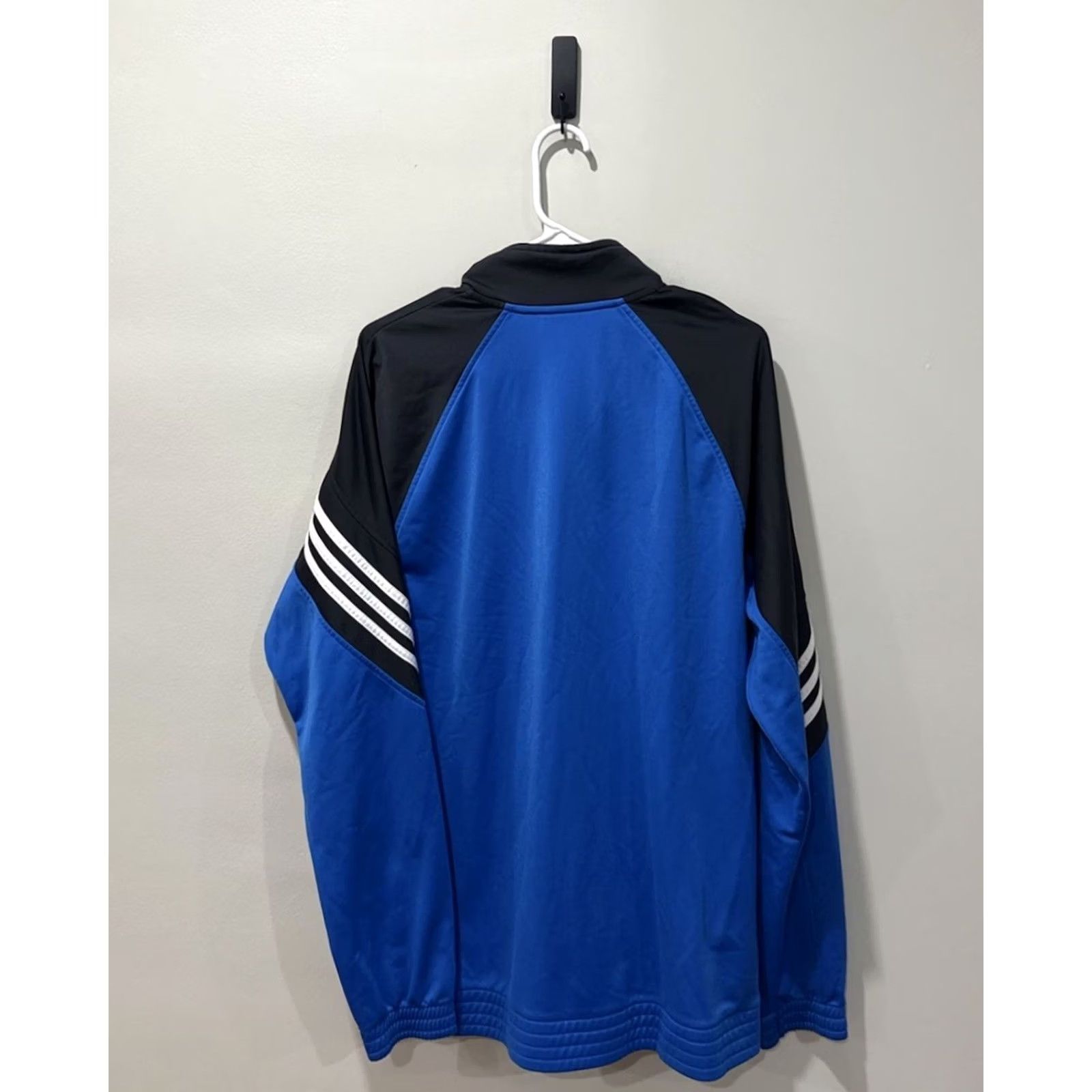 Adidas Adidas 00's Predator Track Jacket Men's M Blue Polyester Zip Track Jacket Men Medium 2000s Athletic Activewear Size US M / EU 48-50 / 2 - 2 Thumbnail