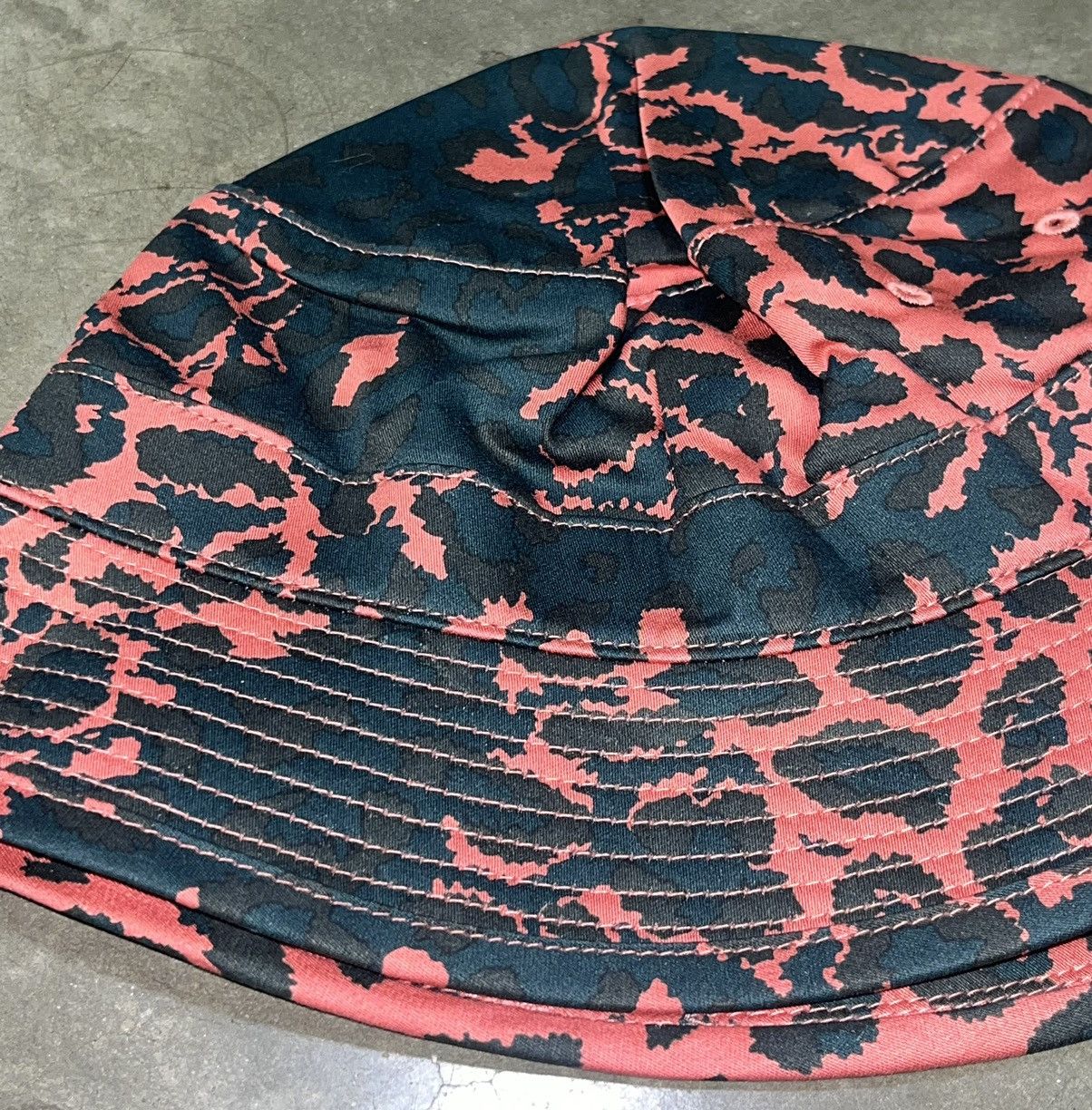 Wtaps Red Camo Bucket Hat