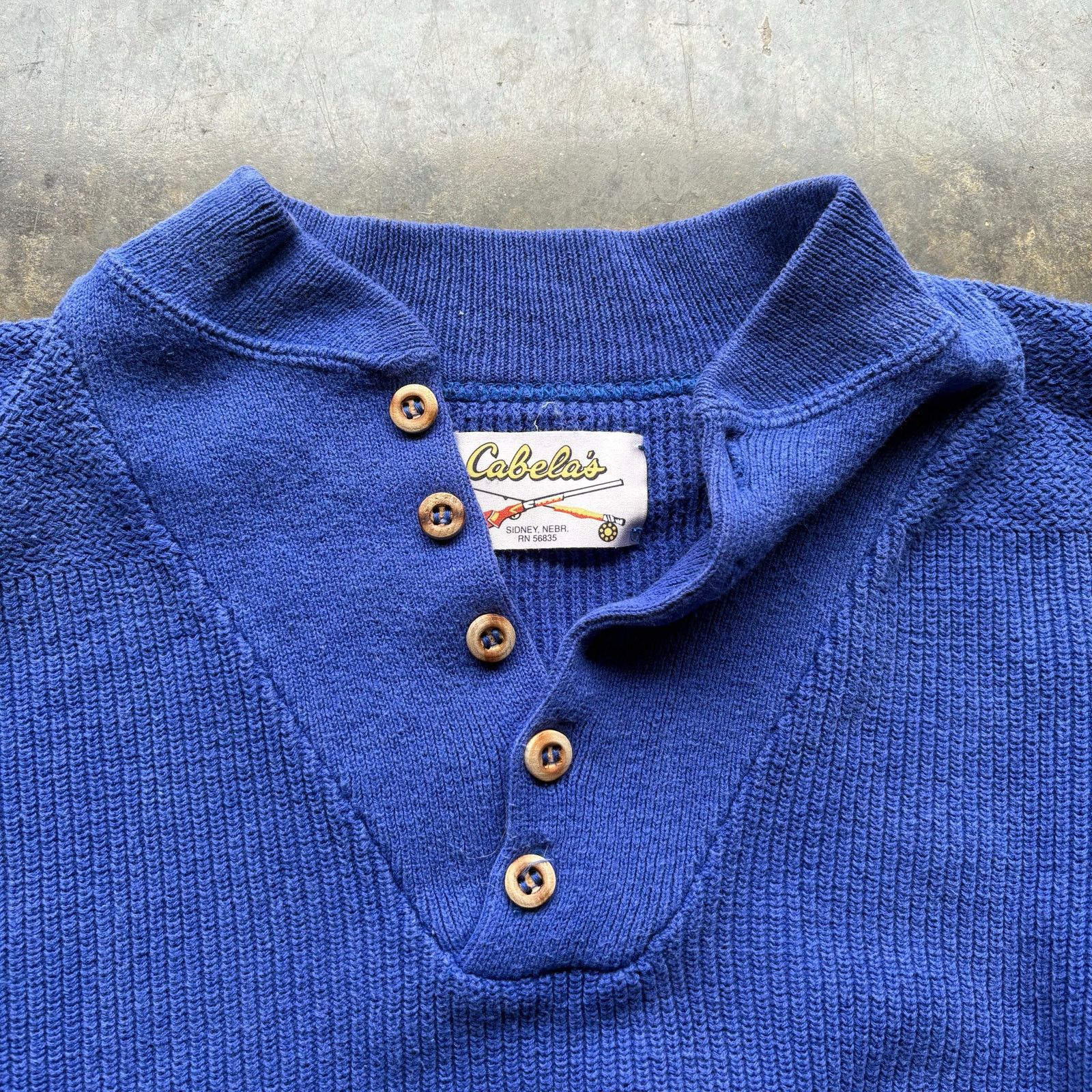 Vintage Beautiful Vintage Cabela's 90s Cotton Knit Sweater Size US XL / EU 56 / 4 - 3 Thumbnail