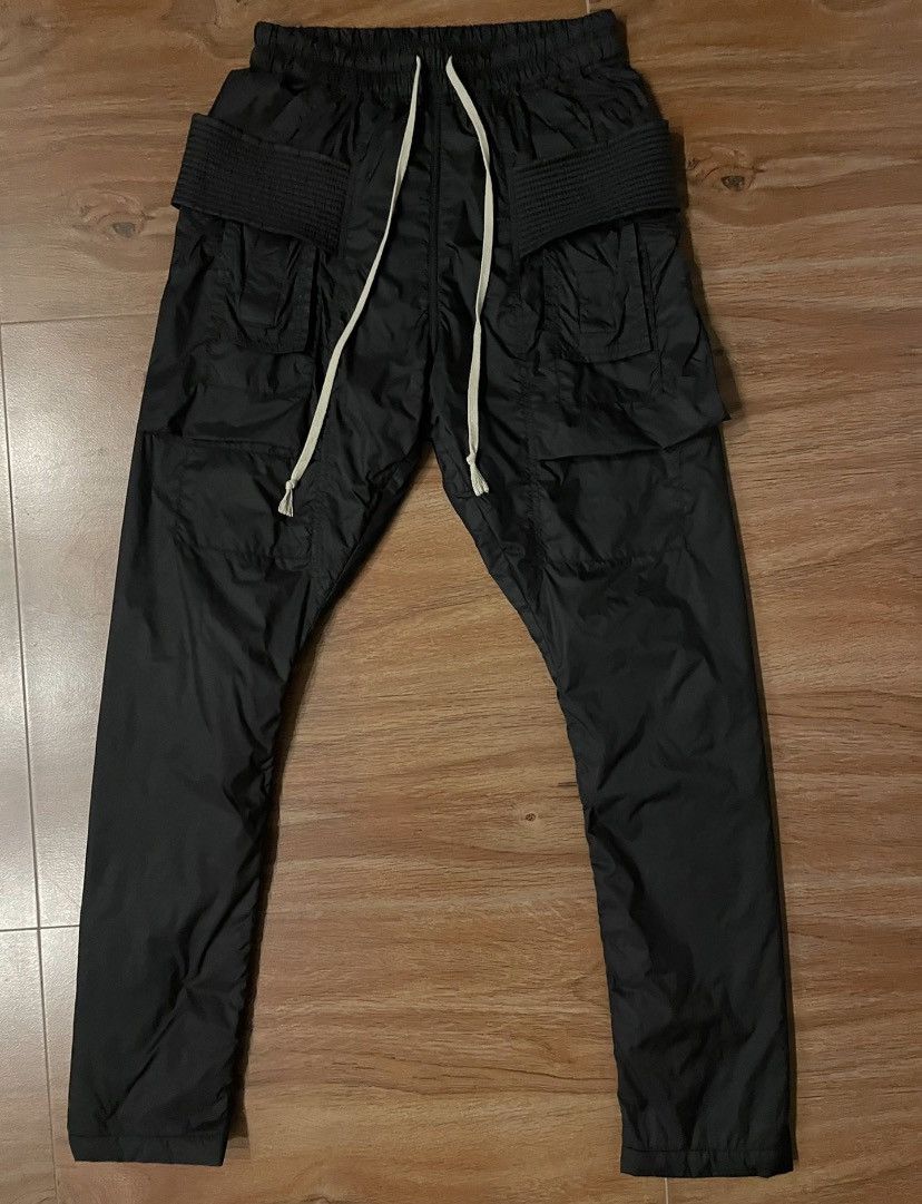 rick owens quilted pants