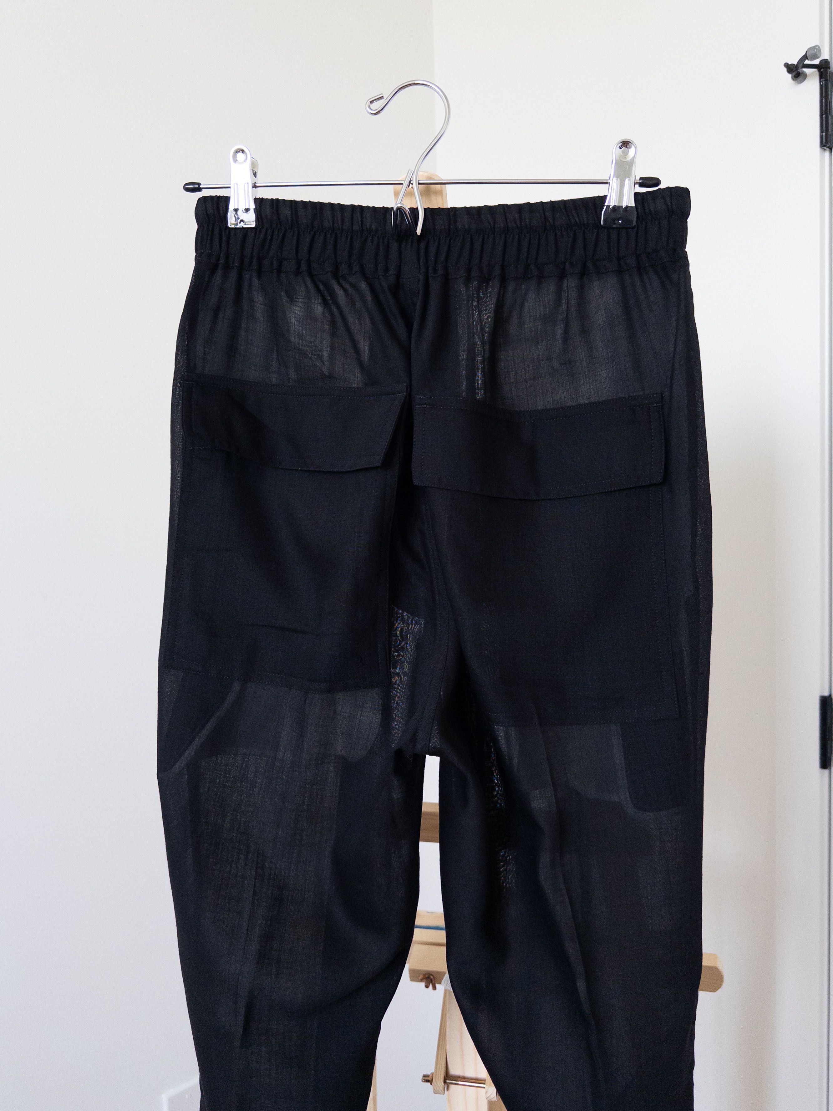 Rick Owens Rick Owens PHLEGETHON SS21 Sheer Pant Size US 30 / EU 46 - 4 Thumbnail