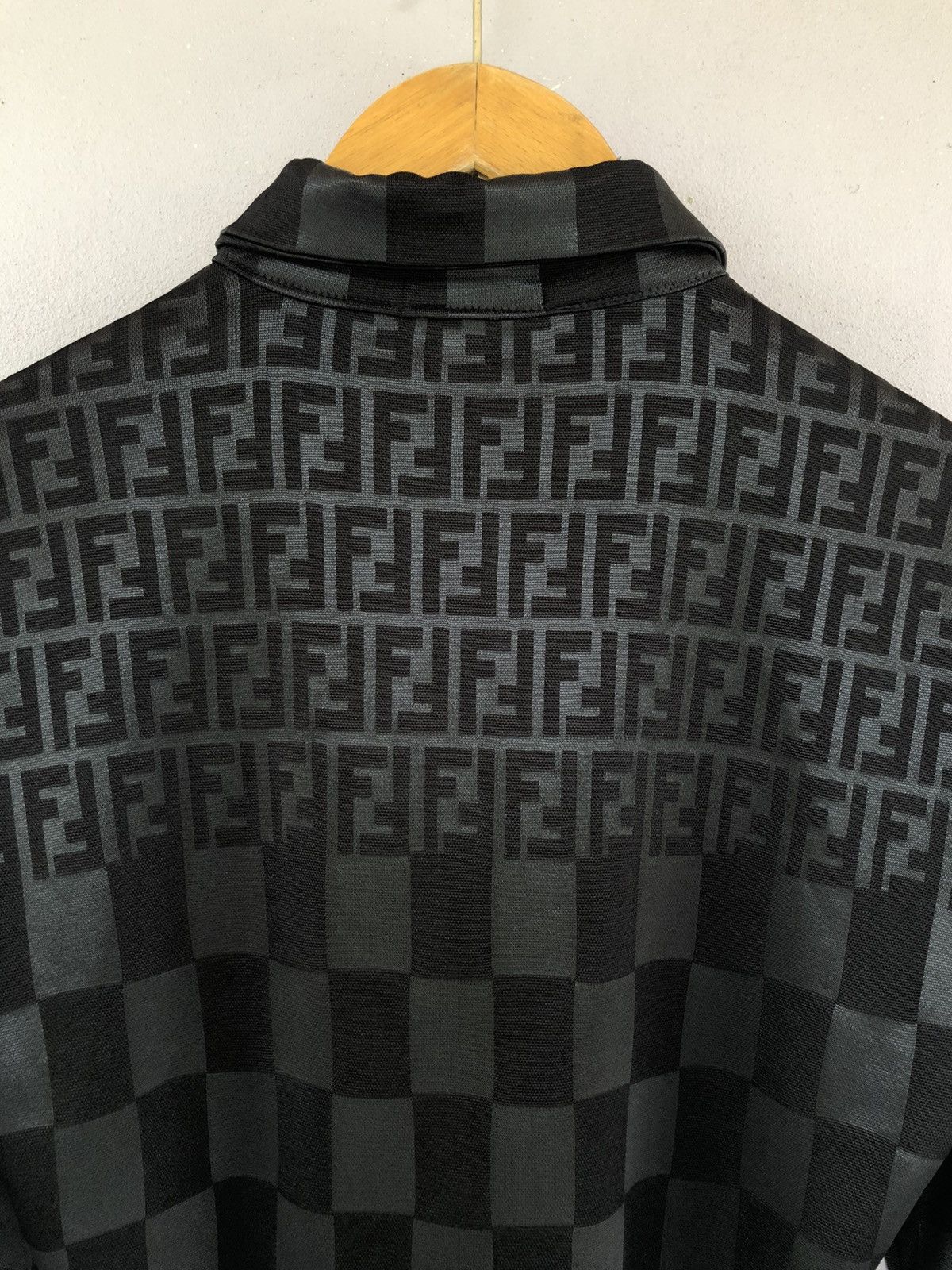 Fendi Vintage Fendi Zucca Button Up Blouse Size XS / US 0-2 / IT 36-38 - 4 Thumbnail