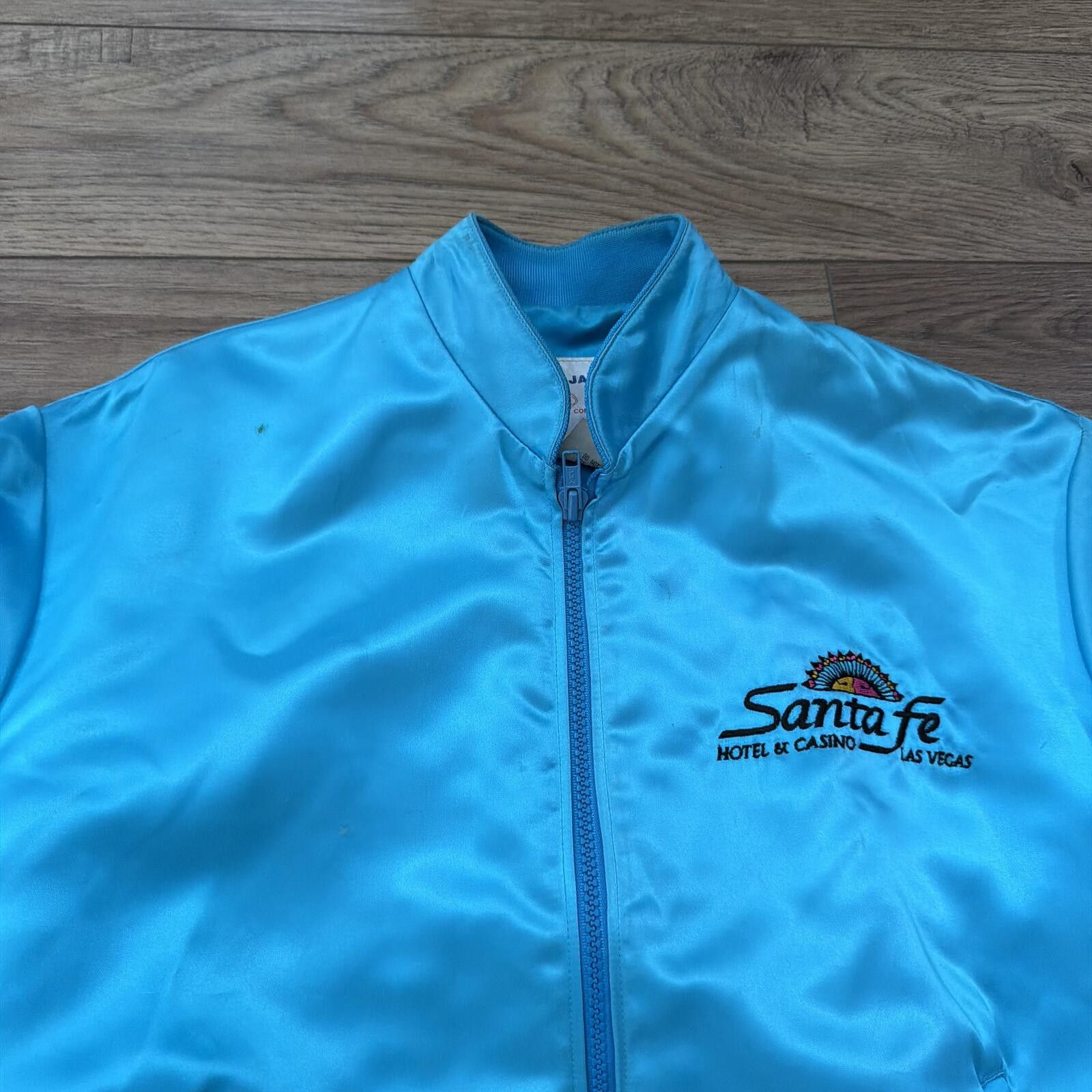 Other Vintage Las Vegas Santa Fe Hotel & Casino Turquoise Jacket Size US S / EU 44-46 / 1 - 4 Thumbnail