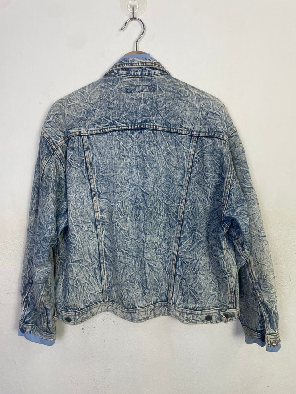 Designer Vintage Valman Denim Jacket Size US L / EU 52-54 / 3 - 6 Thumbnail