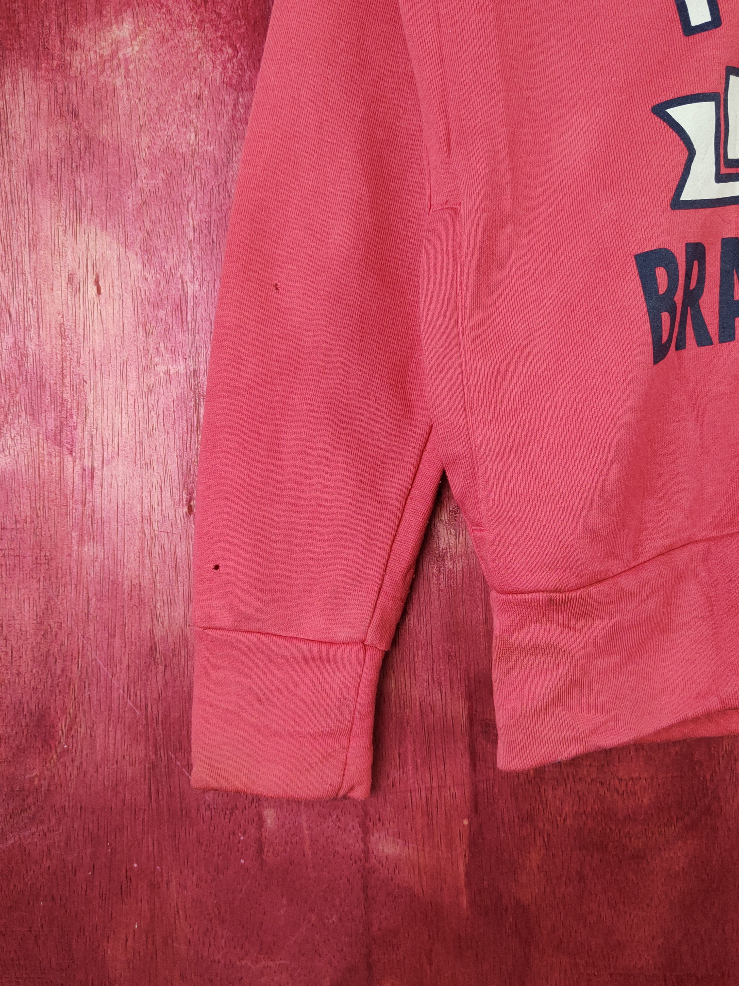 Japanese Brand × Vintage Blue Moon Blue Red Orange Hoodie Sweaters #S1865 Size US S / EU 44-46 / 1 - 7 Thumbnail