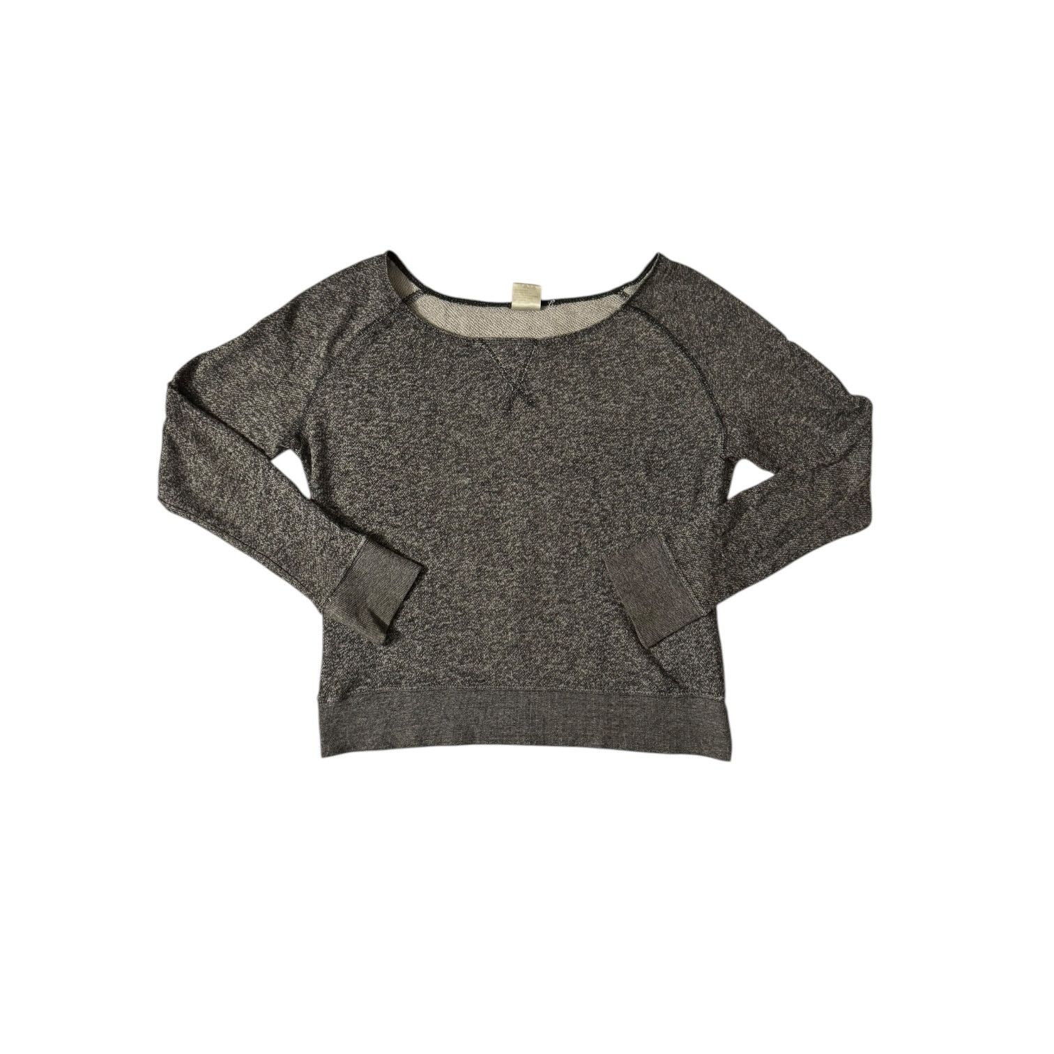 Independent Trading Co. Independent Women’s Mottled Gray Cropped Sweater Medium Size M / US 6-8 / IT 42-44 - 1 Thumbnail