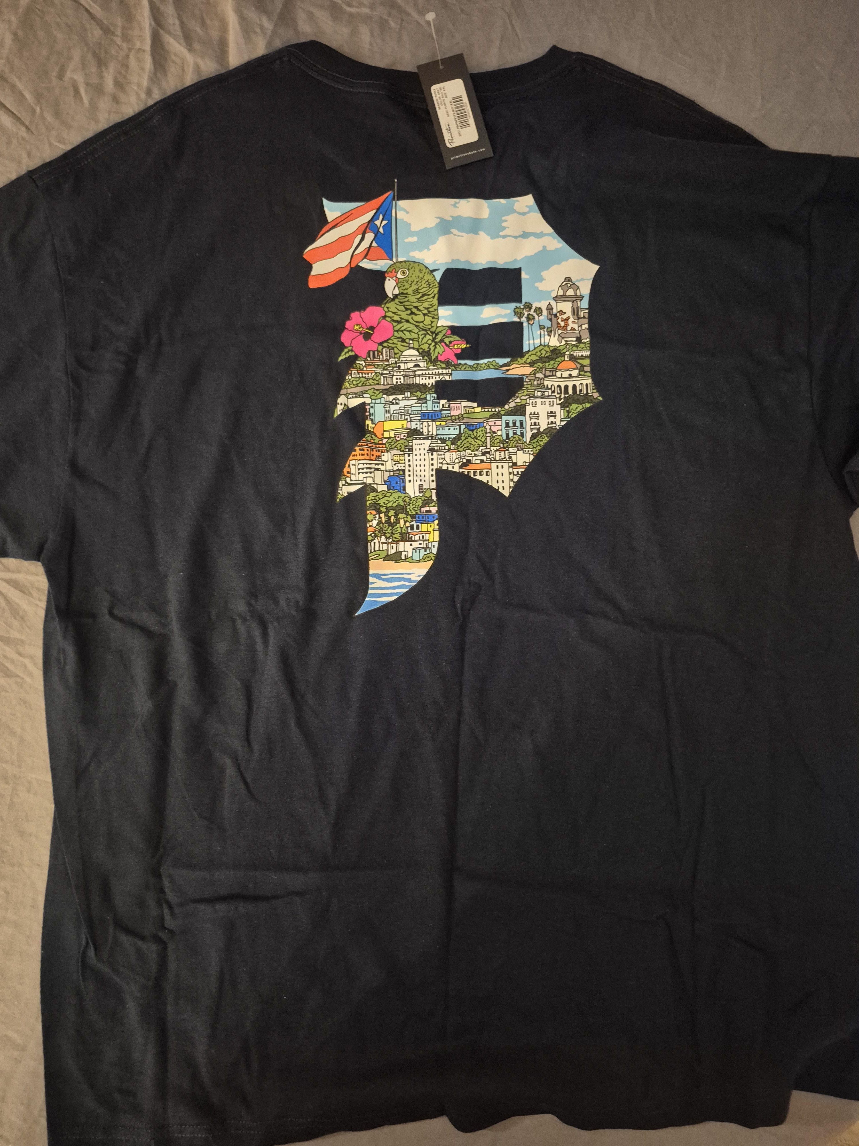Primitive Primitive Puerto Rico Tee Shirt Size 2XL Size US XXL / EU 58 / 5 - 3 Thumbnail