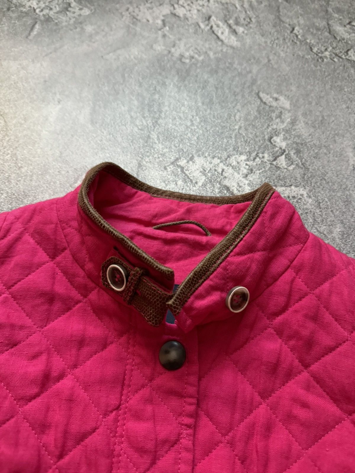 Schneiders Schneiders salzburg pink quilted jacket button up bomber Size L / US 10 / IT 46 - 10 Thumbnail