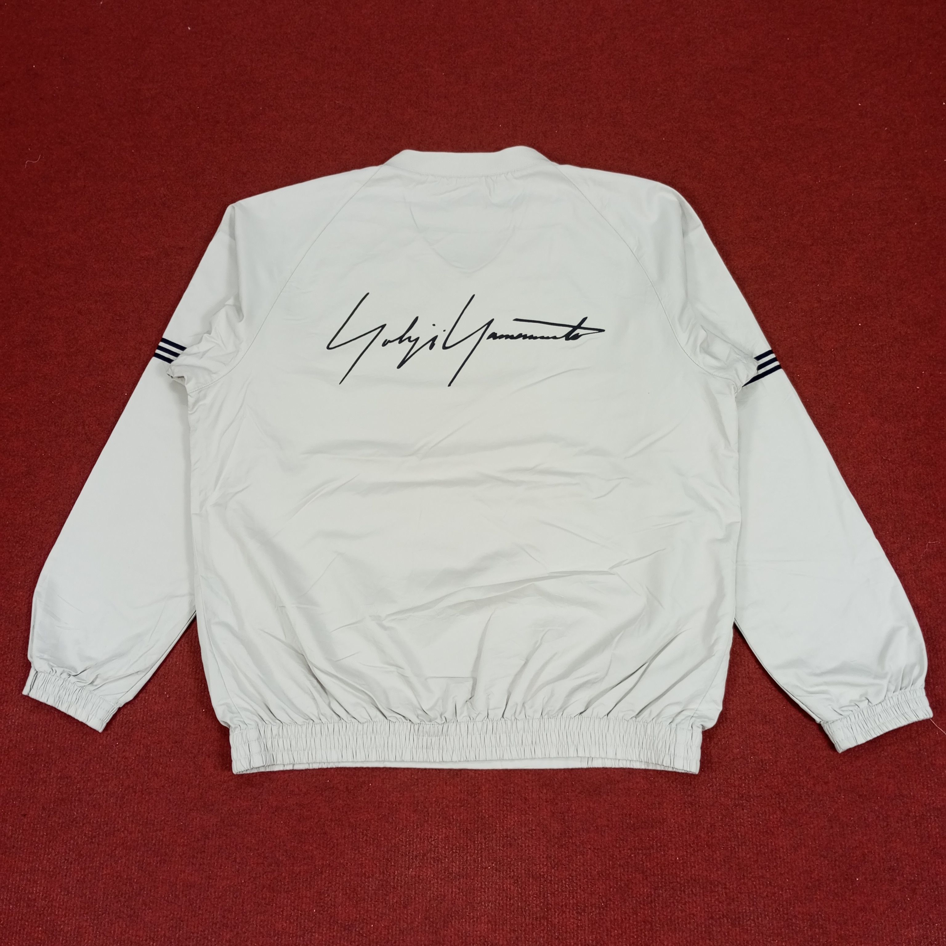 Adidas × Vintage Adidas X Custom Yohji Yamamoto Art Style Sweatshirt Sports Size US L / EU 52-54 / 3 - 1 Thumbnail