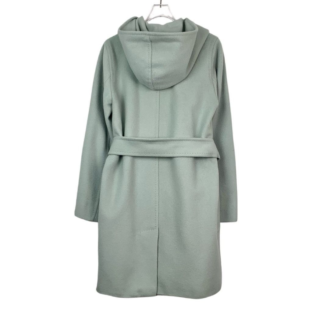 Max Mara [Max Mara] Light Blue Hooded Wool Coat 38 (S) Size S / US 4 / IT 40 - 11 Thumbnail