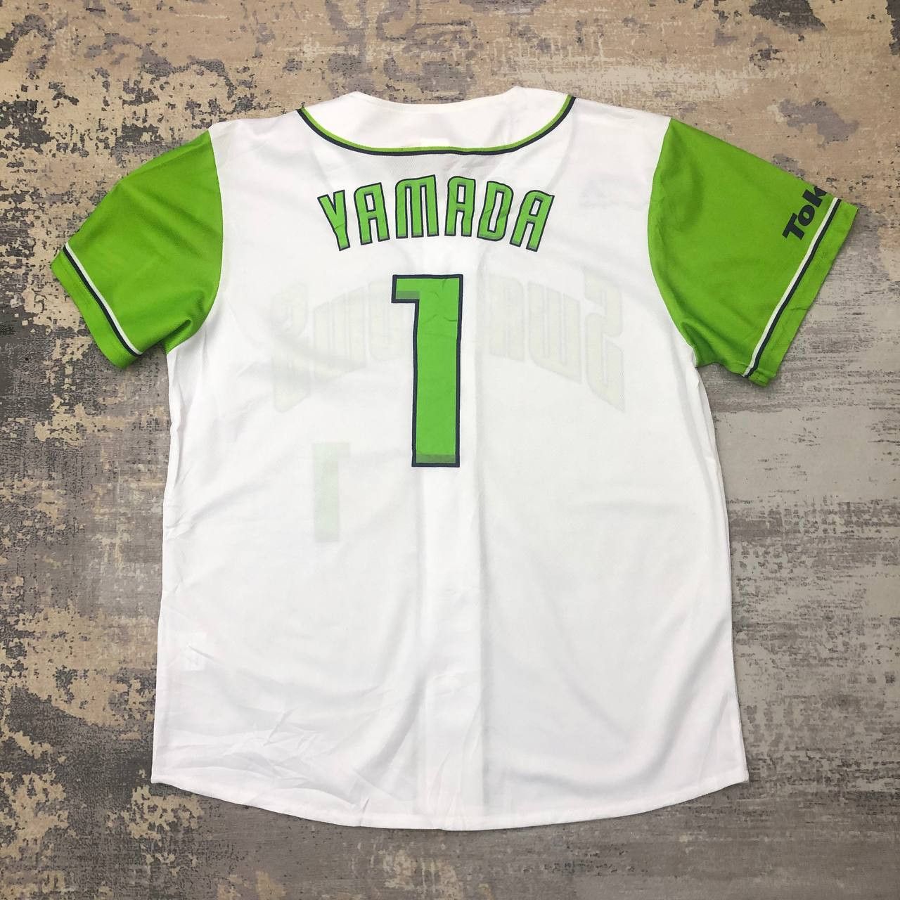 Majestic T47 SWALLOW CREW NO.1 OFFICIAL FAN CLUB BASEBALL JERSEY Size US M / EU 48-50 / 2 - 2 Thumbnail