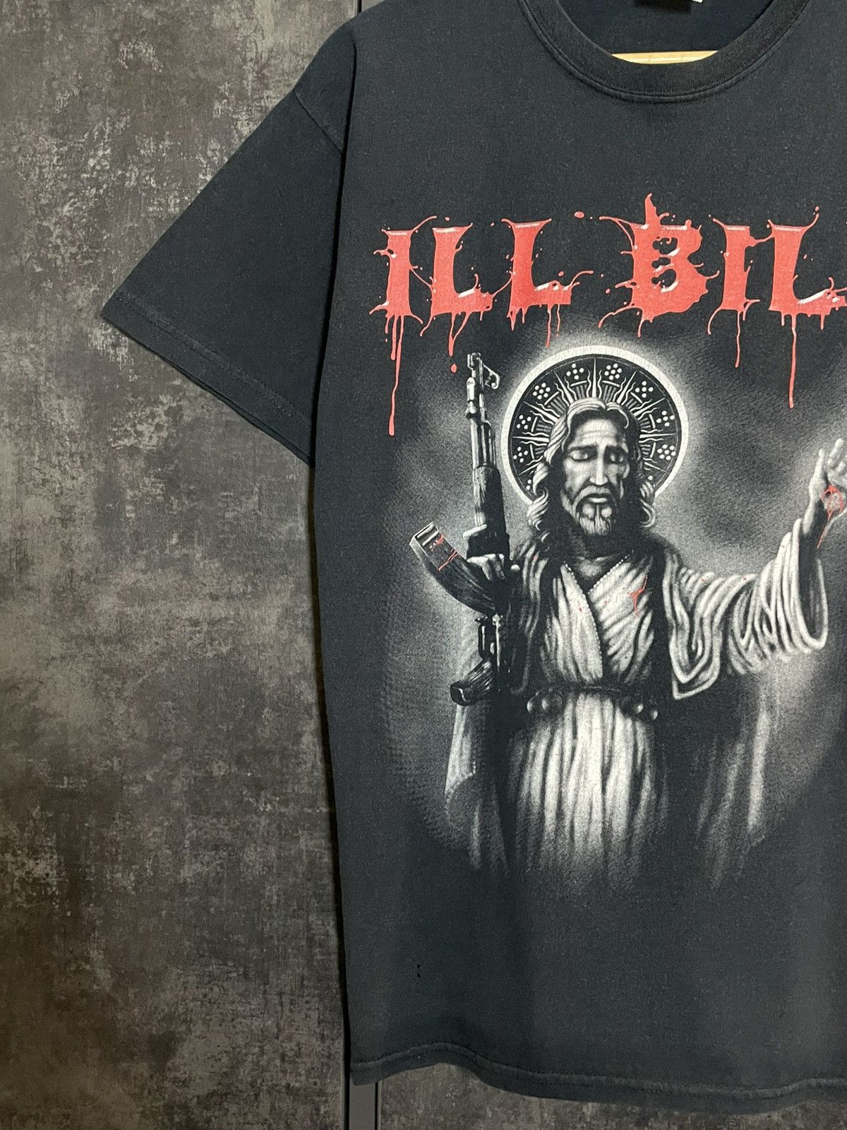 Band Tees Vintage Faded Ill Bill Jesus Religion Weapon Death T-shirt Size US M / EU 48-50 / 2 - 5 Thumbnail