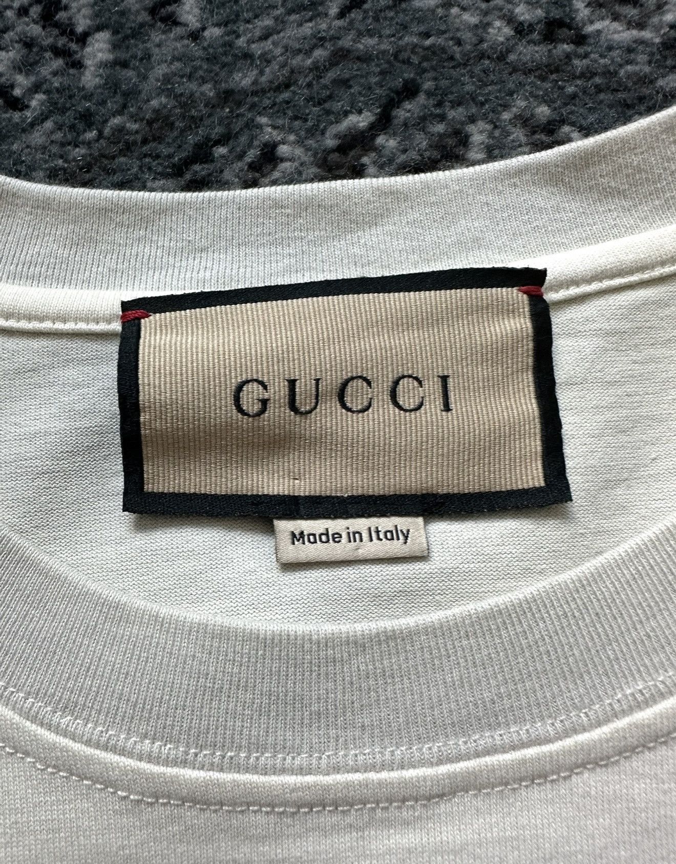 Gucci Gucci Blade T-shirt White Size US L / EU 52-54 / 3 - 2 Thumbnail