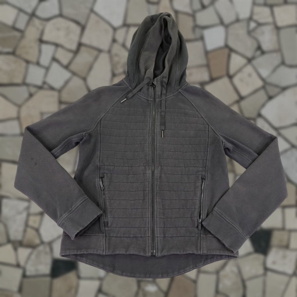 Lululemon Lululemon Jacket Womens 6 Black Fleece Be True Zip Up Sweater Hoodie Sweatshirt Size M / US 6-8 / IT 42-44 - 1 Thumbnail