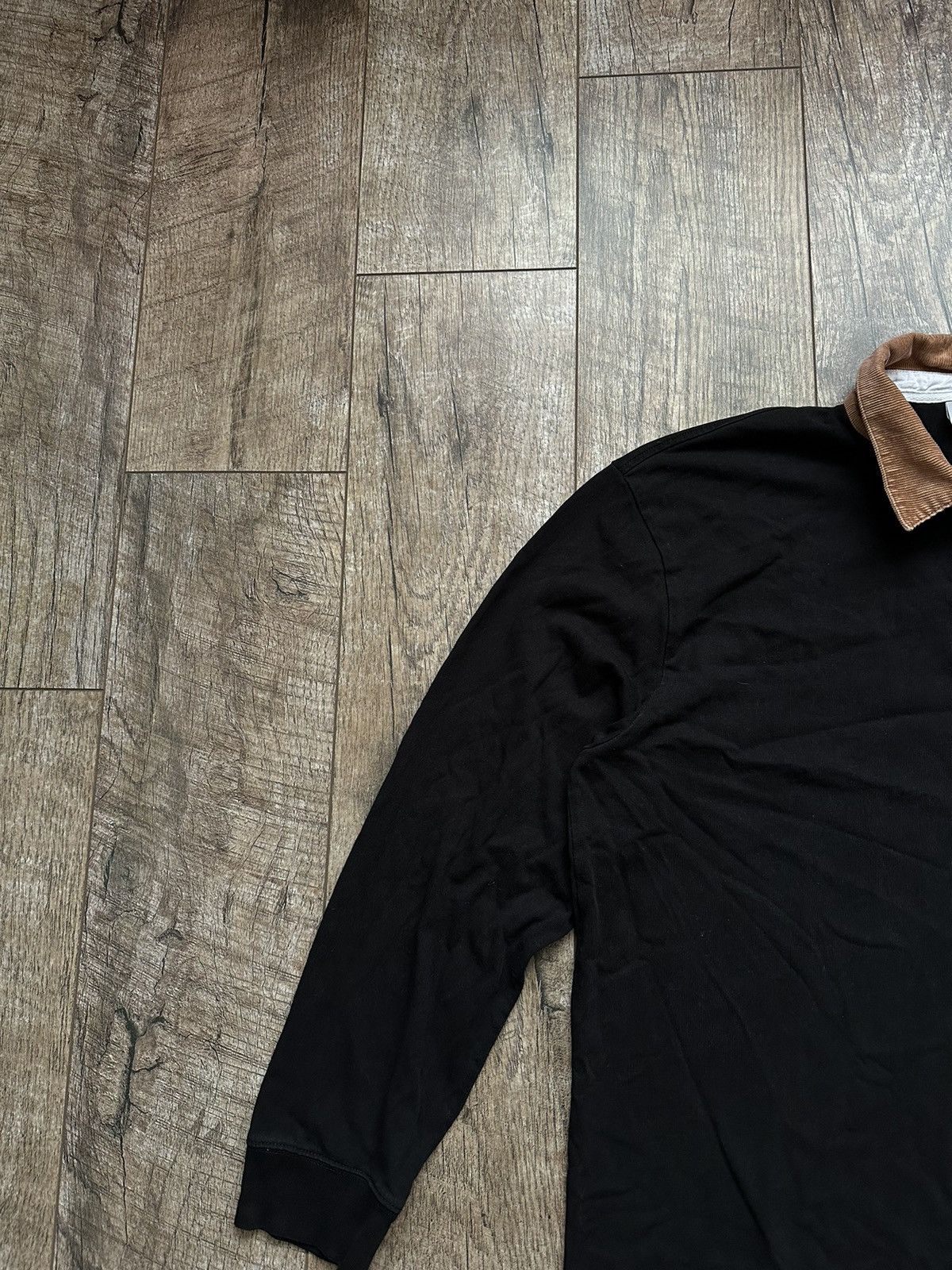 Carhartt Wip Carhartt WIP Corduroy Neck Long Sleeve Cord Rugby Polo Size US XXL / EU 58 / 5 - 3 Thumbnail