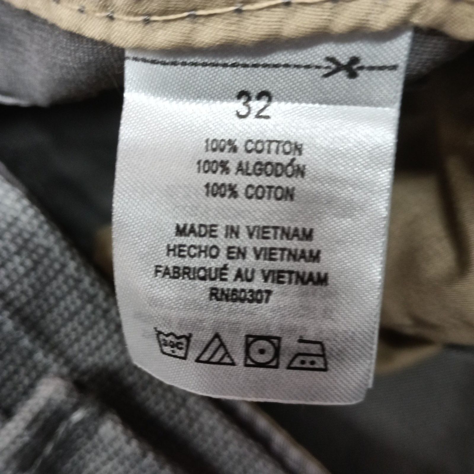 UNIONBAY Union Bay Cargo Shorts Men's Size 32 11” Ins Gray Goose Belt Size US 32 / EU 48 - 3 Thumbnail