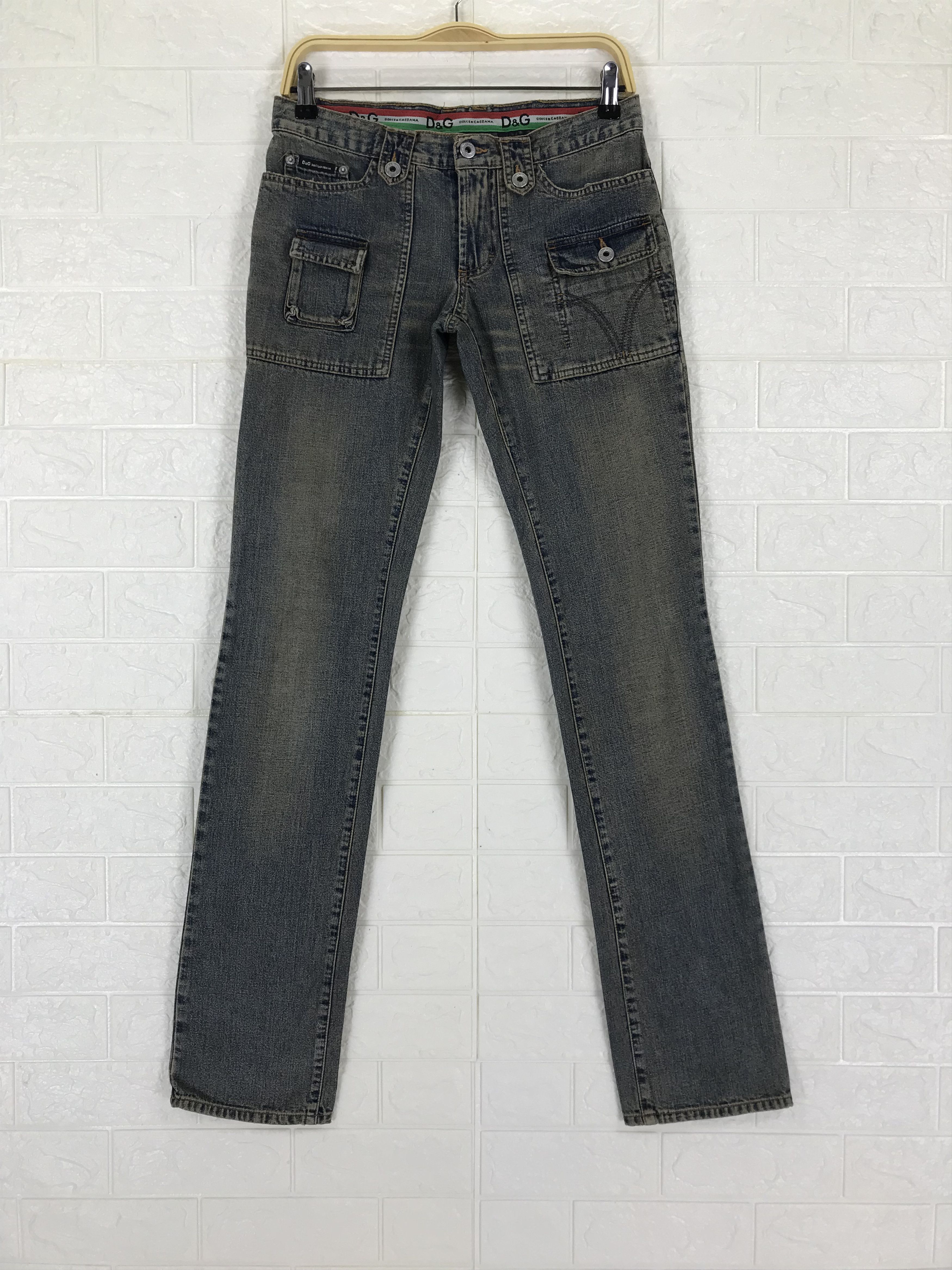 Dolce & Gabbana Vintage Dolce & Gabbana Mud Wash Stylish Jeans Size 28" / US 6 / IT 42 - 1 Thumbnail