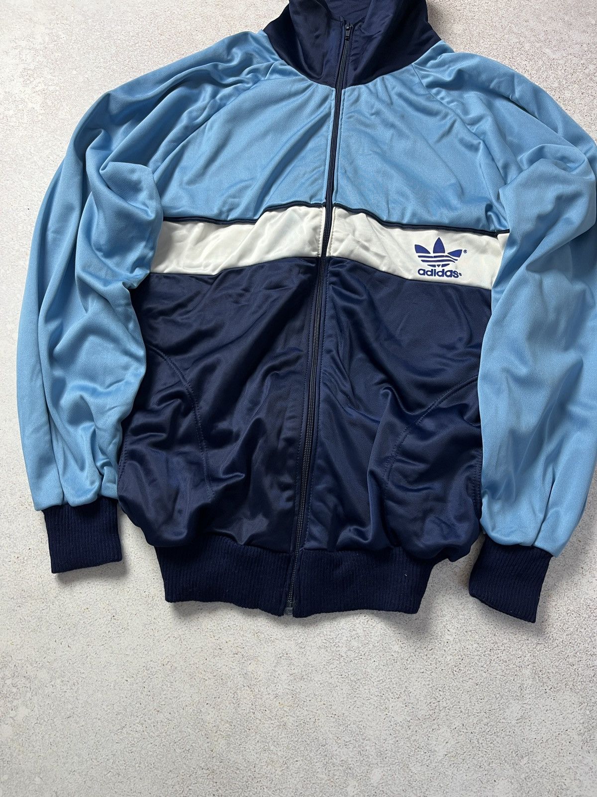 Adidas DDP Vintage Adidas Track Jacket Zip Up Men's 80's Size US S / EU 44-46 / 1 - 3 Thumbnail