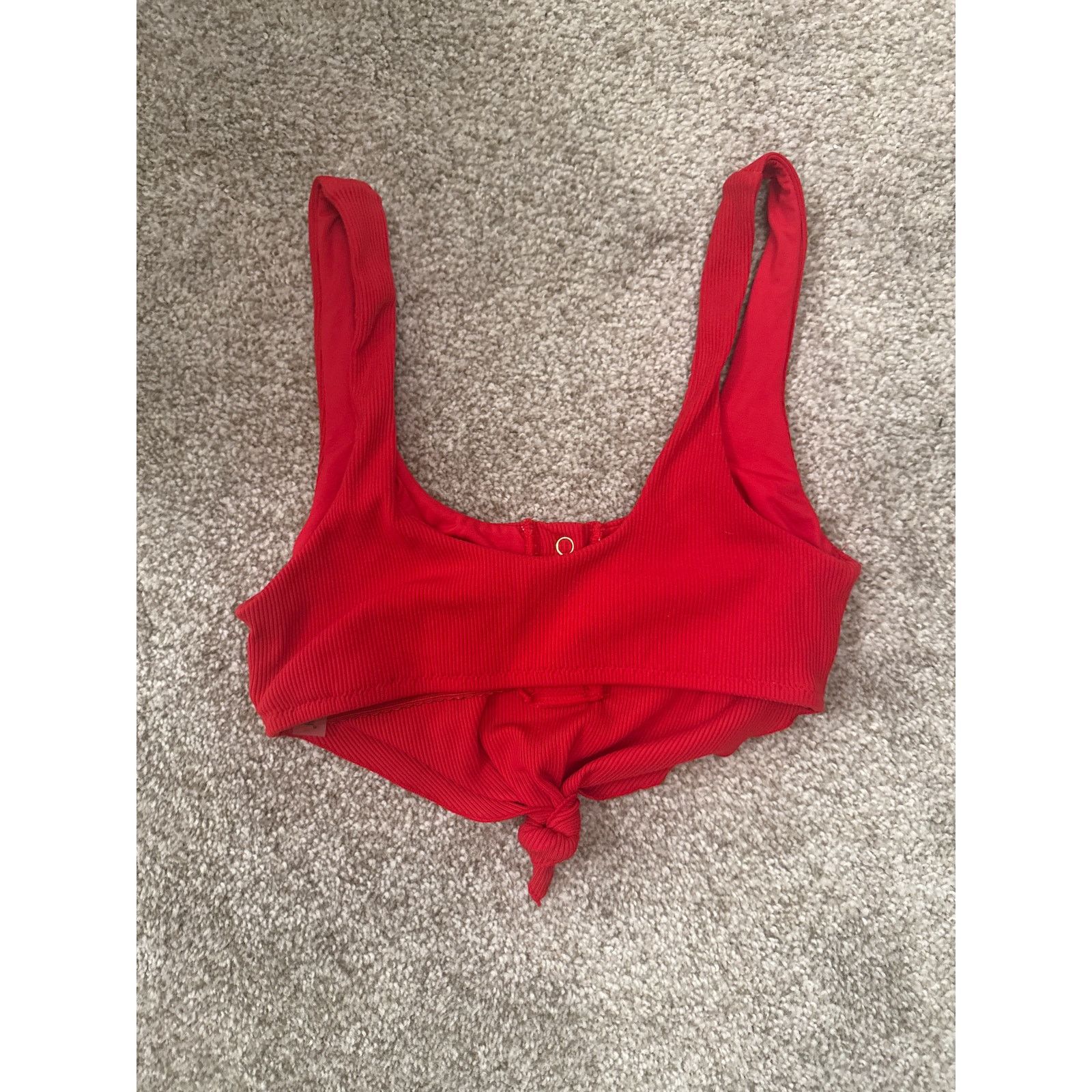 REVOLVE Beach Bunny Red Tide Knot Snap Buttons Bralette Bikini Top,S Size S / US 4 / IT 40 - 9 Thumbnail