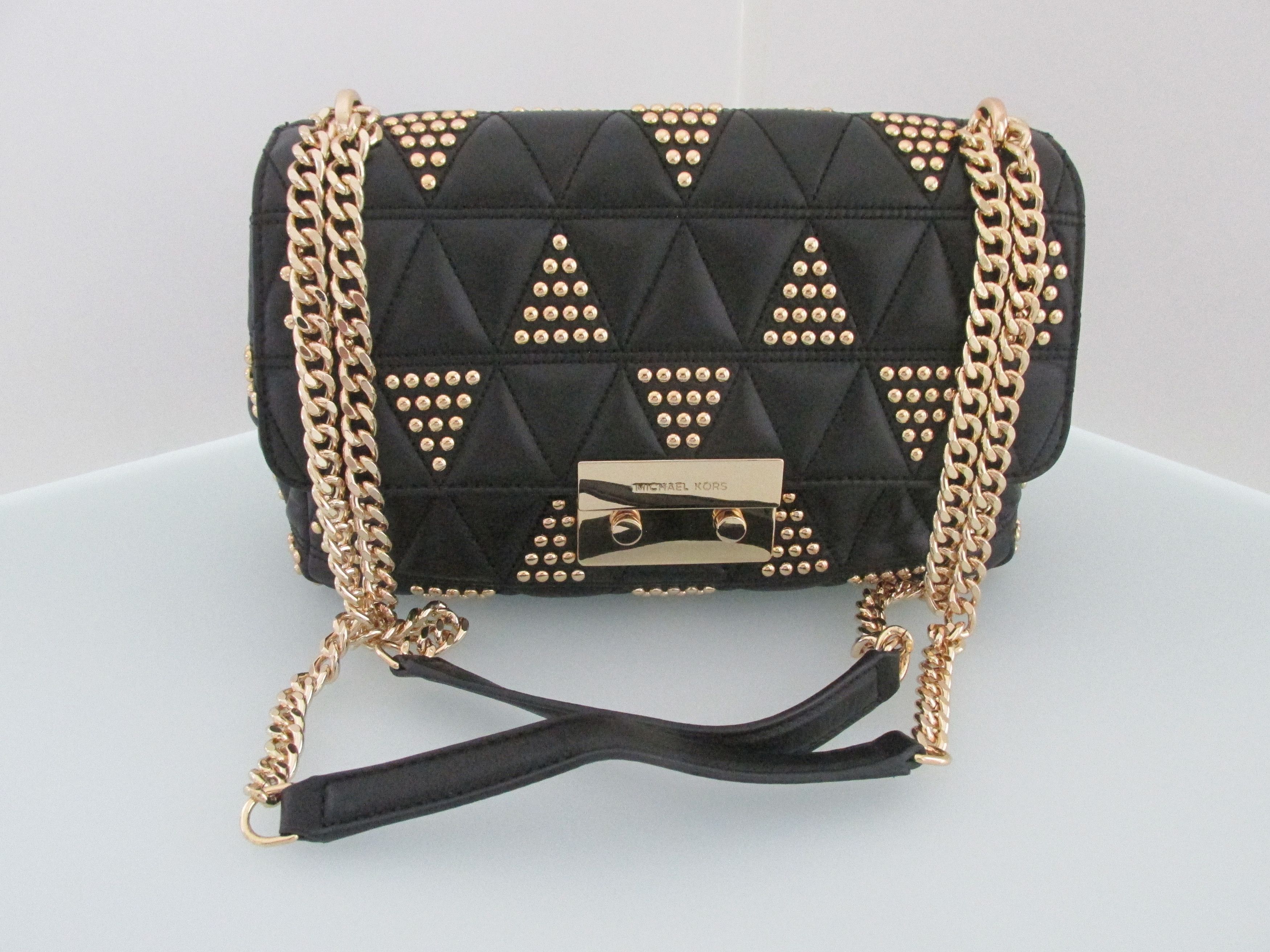 Michael Kors MIchael Kors New Leather Studded Handbag Size ONE SIZE - 1 Thumbnail