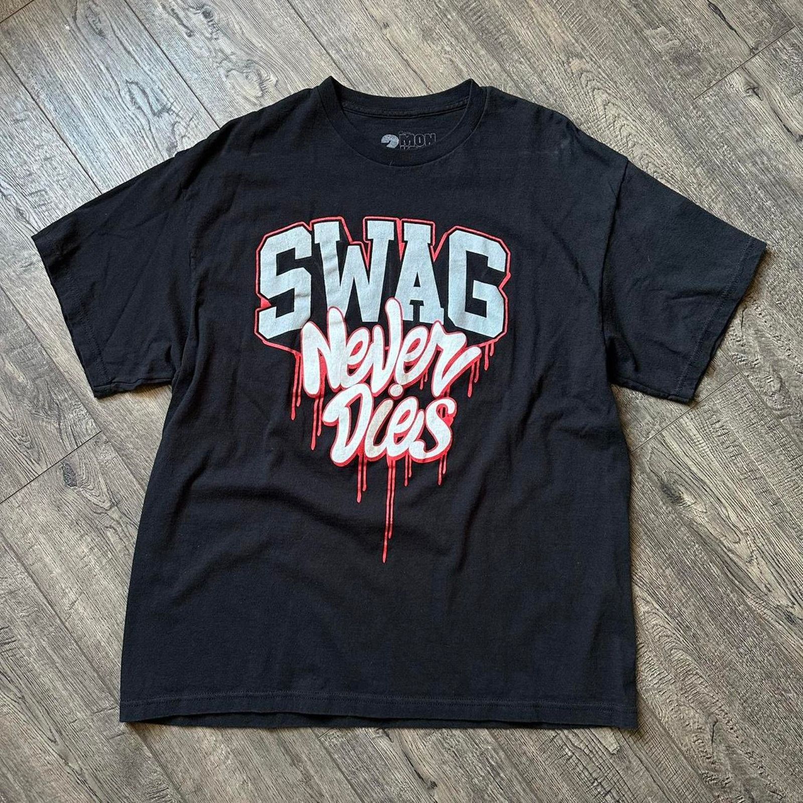 Vintage Swag Vintage Epic Y2K 00s Emo Mall Goth Swag Never Die Shirt Size US XL / EU 56 / 4 - 1 Thumbnail