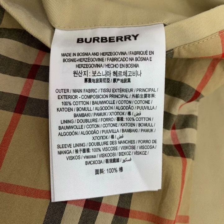 Burberry Burberry Brown Cotton Trench Coat M Size US M / EU 48-50 / 2 - 6 Thumbnail
