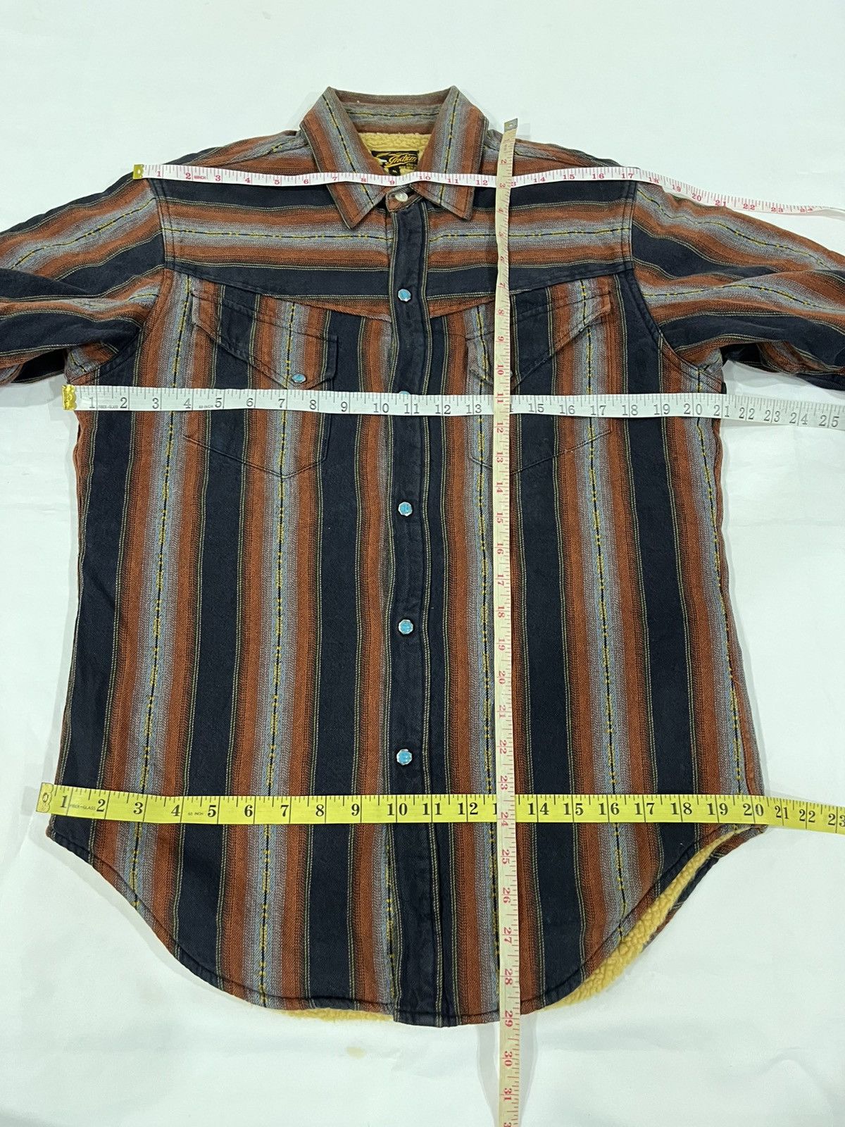 Indian Motorcycle × Japanese Brand × Toyo Enterprises Indian Motorcycle Sherpa Lining Western Jacket Size US M / EU 48-50 / 2 - 11 Thumbnail