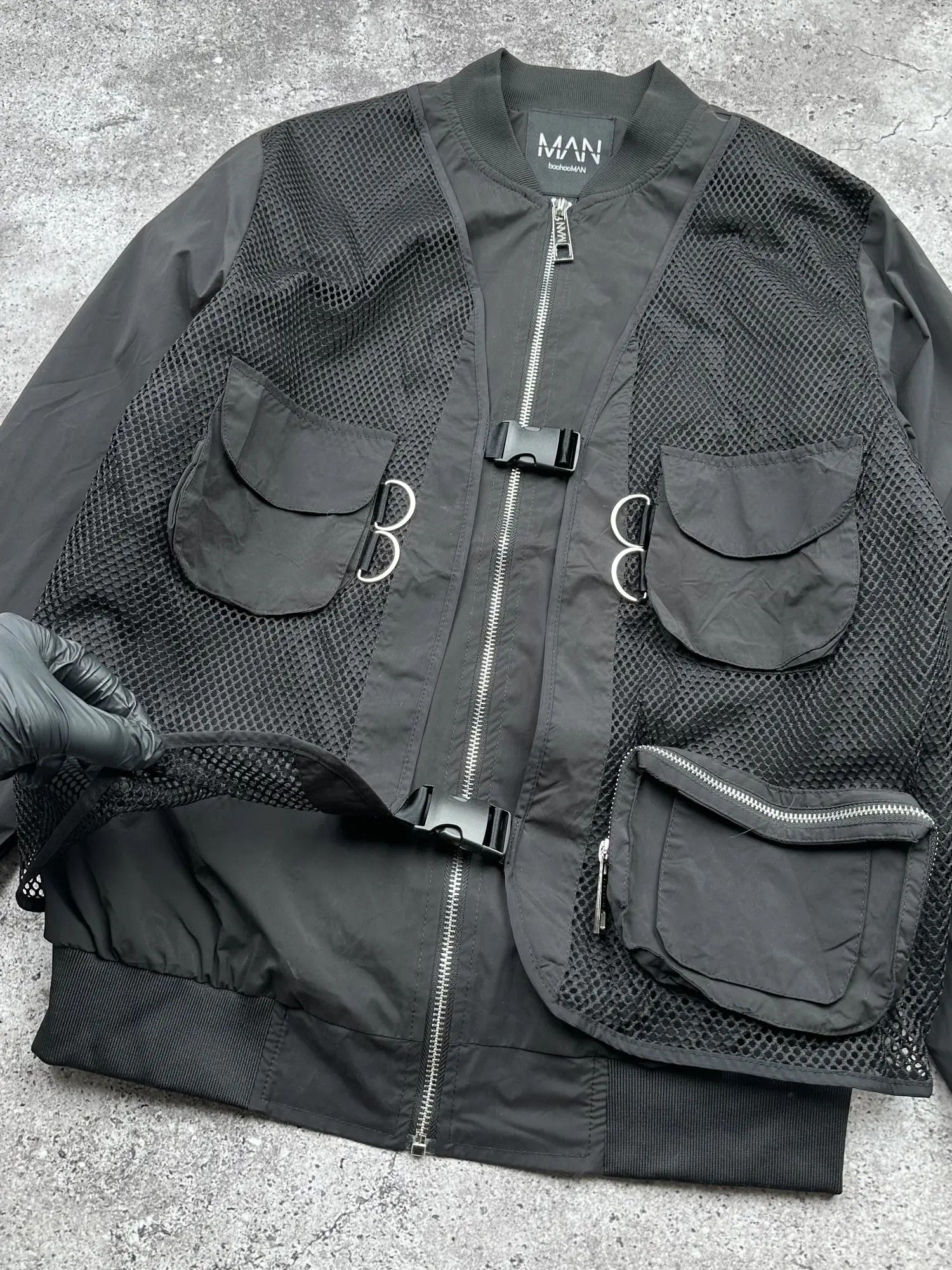 Japanese Brand Multi-Pocket Bomber Jacket C362(V109) Size US S / EU 44-46 / 1 - 4 Thumbnail