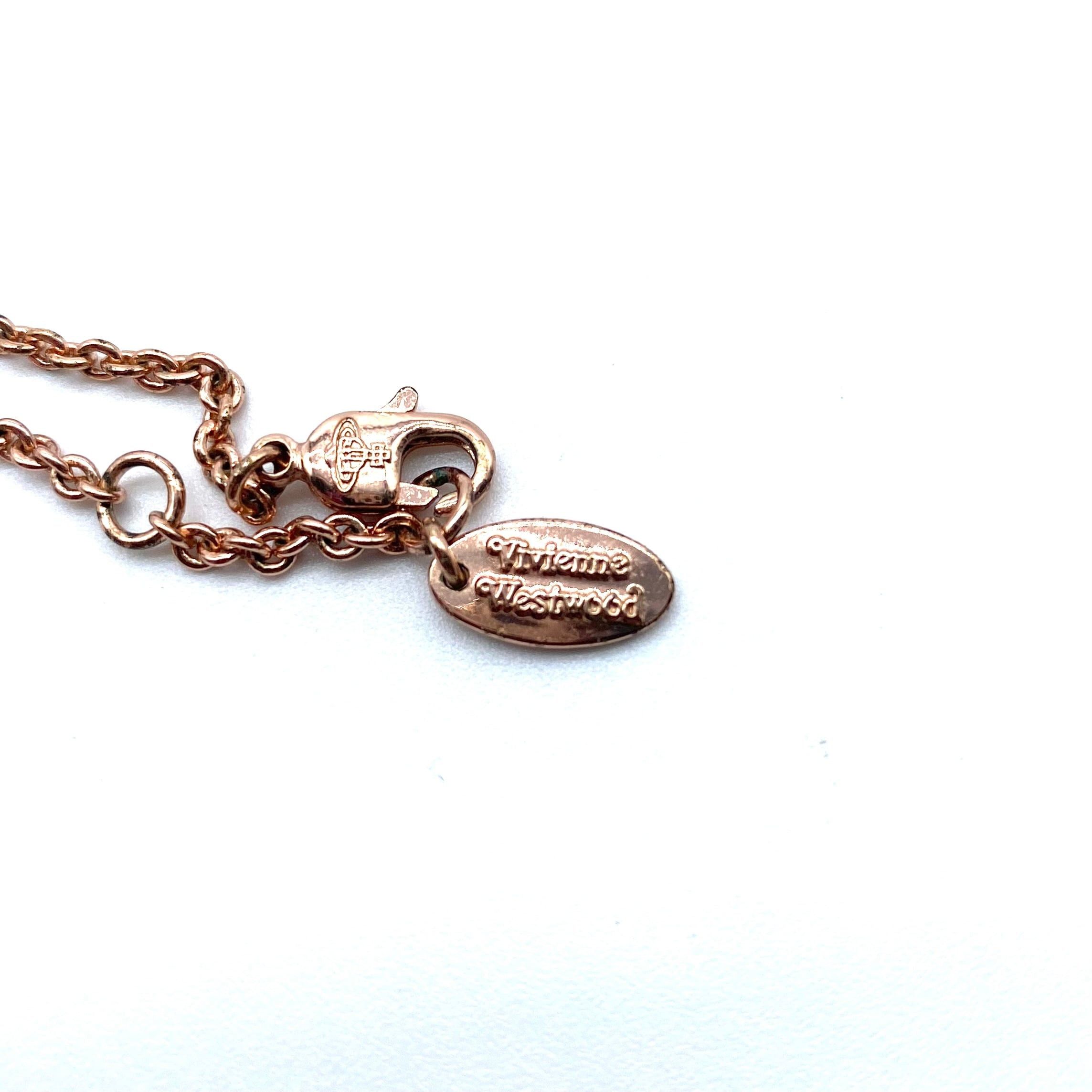 Vivienne Westwood Vivienne Westwood PETITE ORB Neckless Rose Gold Size ONE SIZE - 5 Thumbnail