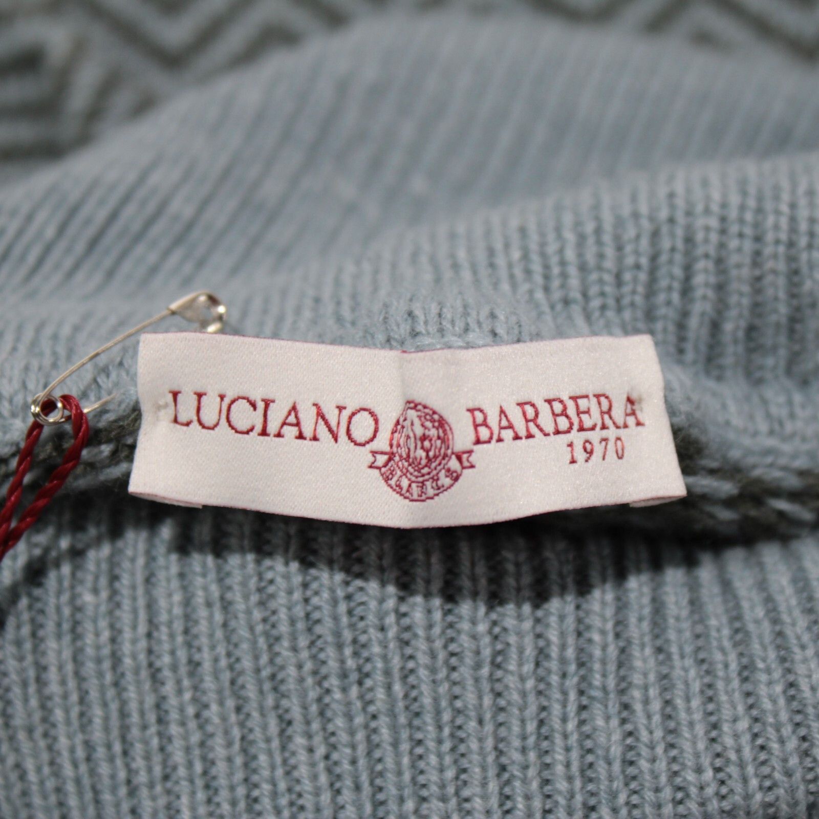 Luciano Barbera Luciano Barbera Sweater Size US M in Blue Size US M / EU 48-50 / 2 - 7 Thumbnail