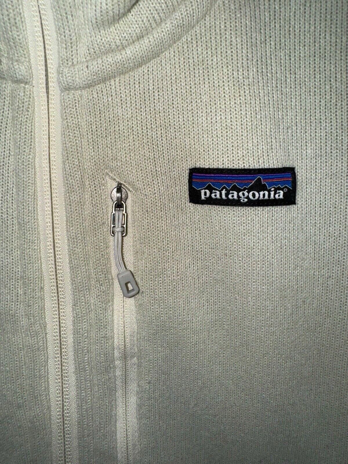 Patagonia Patagonia Womens Bleached Stone Cream Full Zip Jacket Sz M Size M / US 6-8 / IT 42-44 - 3 Thumbnail