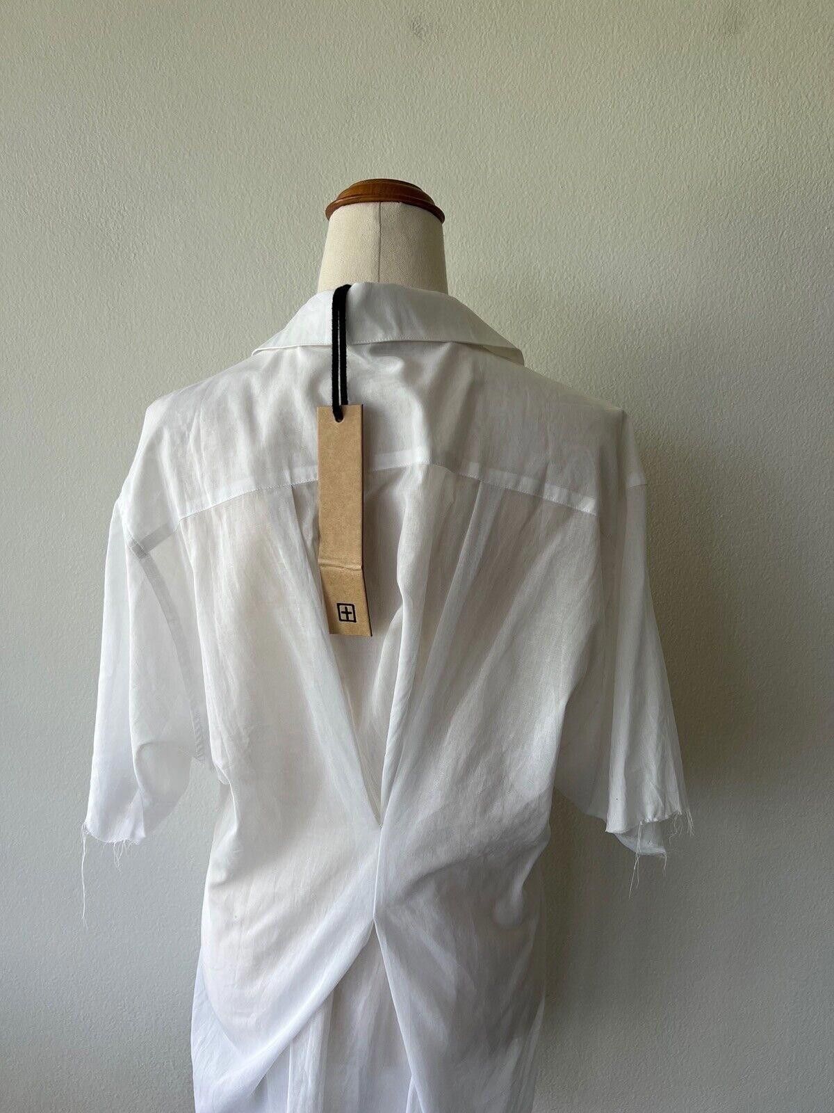 Ksubi new Ksubi womens tee t shirt top small s white sheer raw Size S / US 4 / IT 40 - 6 Thumbnail