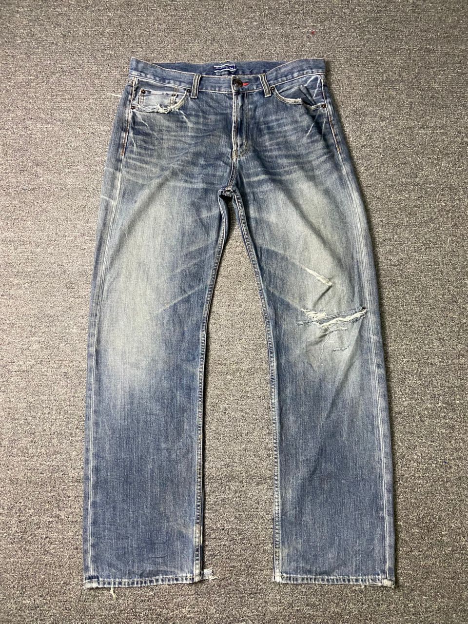 Japanese Brand × Seditionaries × Vintage VILLAND Brand Distressed Denim Ripped Jeans (131) Size US 36 / EU 52 - 1 Thumbnail