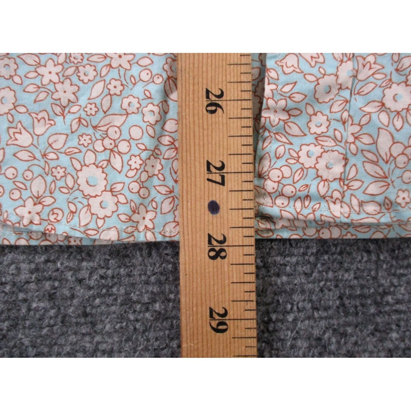 J.Crew J.CREW Shirt Mens M Floral Button-Down Knit Casual Multicolor Cotton Spandex Long Sleeve Size US M / EU 48-50 / 2 - 4 Thumbnail