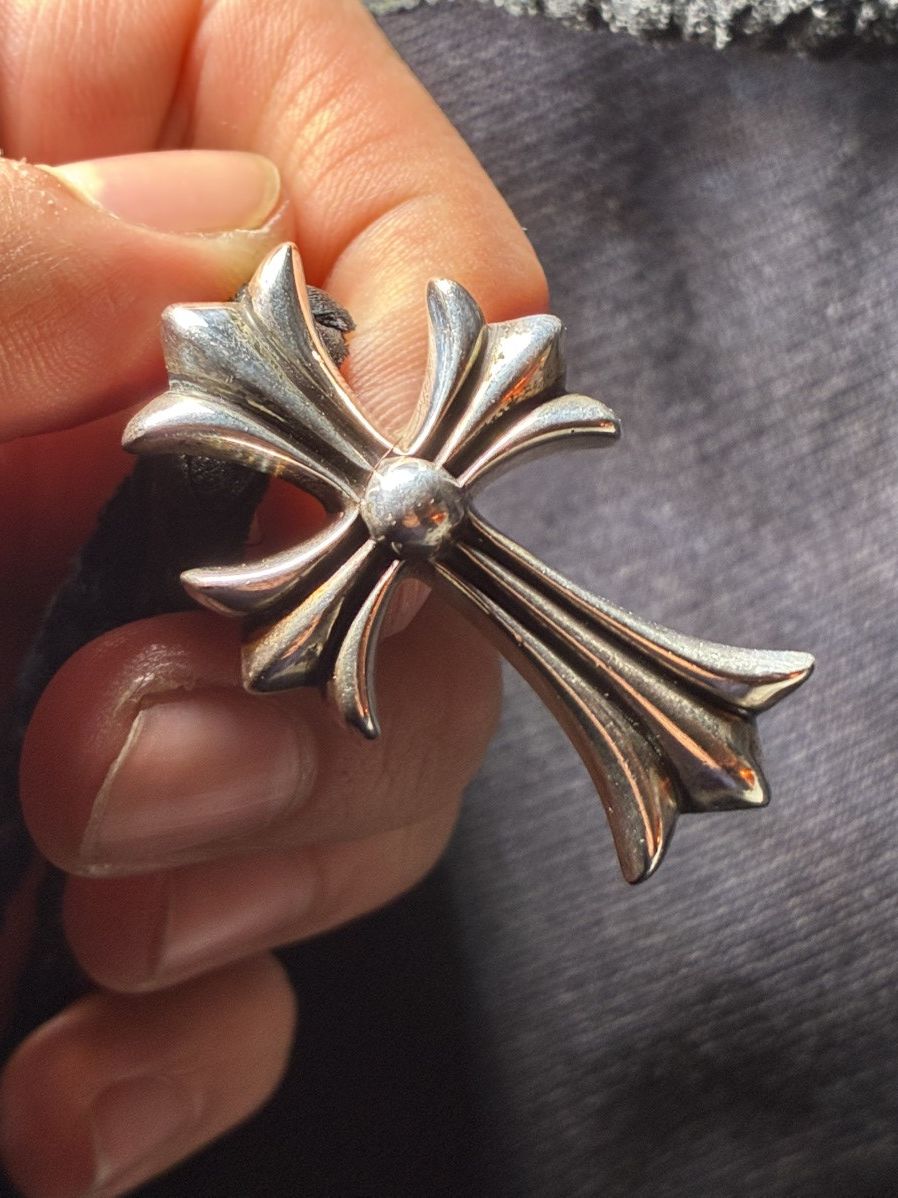 Chrome Hearts Chrome Heart XL Cross Bolo Tie Size ONE SIZE - 2 Thumbnail