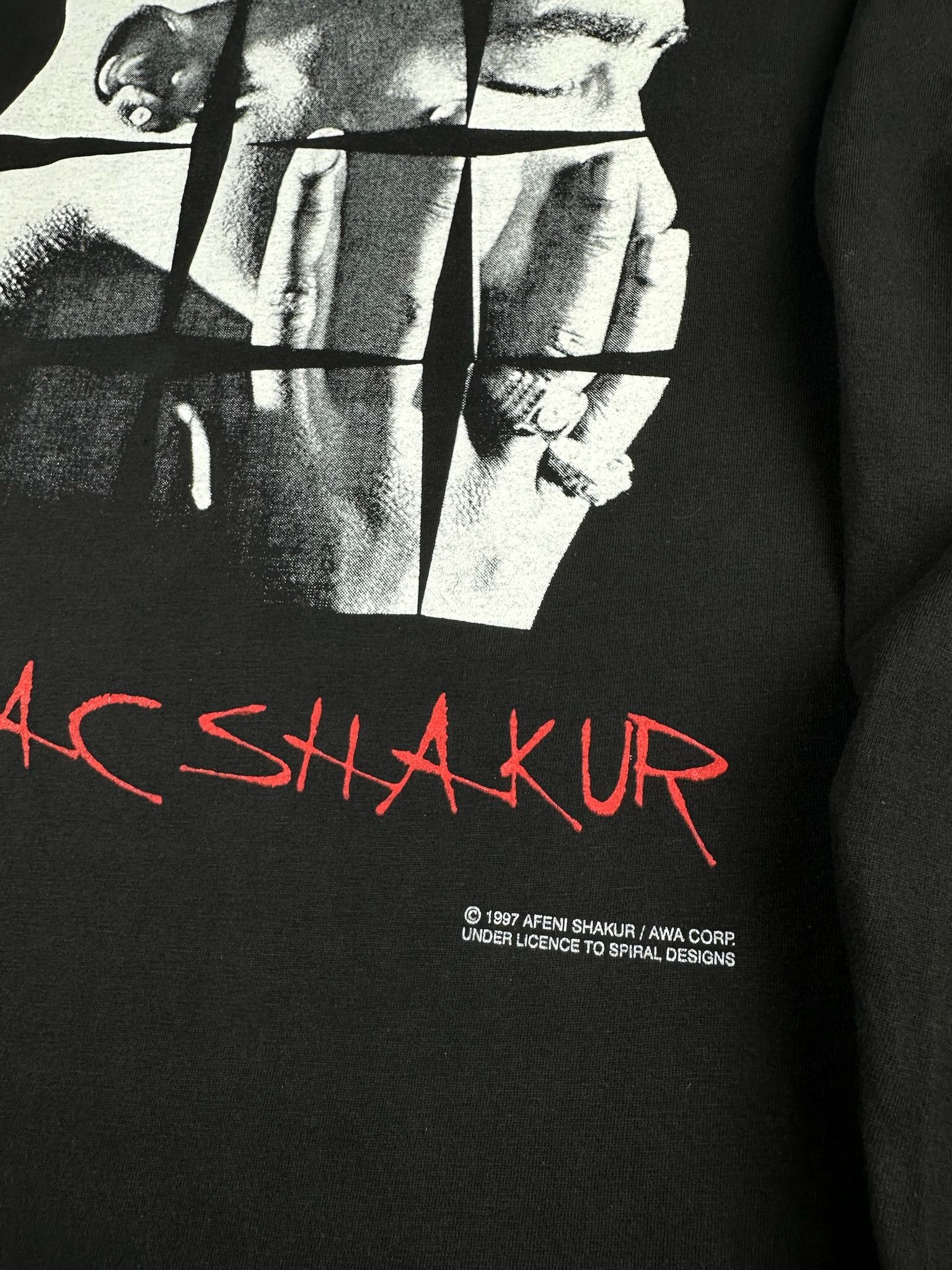 Vintage Vintage Tupac Rap Tee longsleeve Size US XL / EU 56 / 4 - 4 Thumbnail