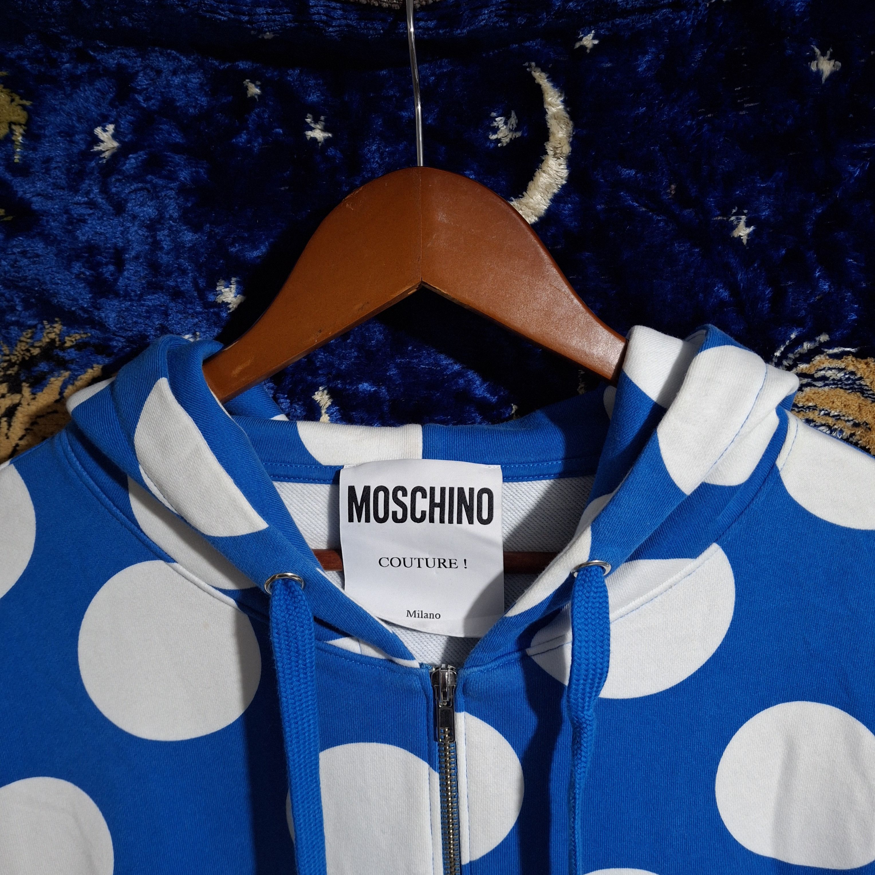 Moschino MOSCHINO POLKA DOT HOODIE 🚫SOLD🚫 Size US L / EU 52-54 / 3 - 2 Thumbnail