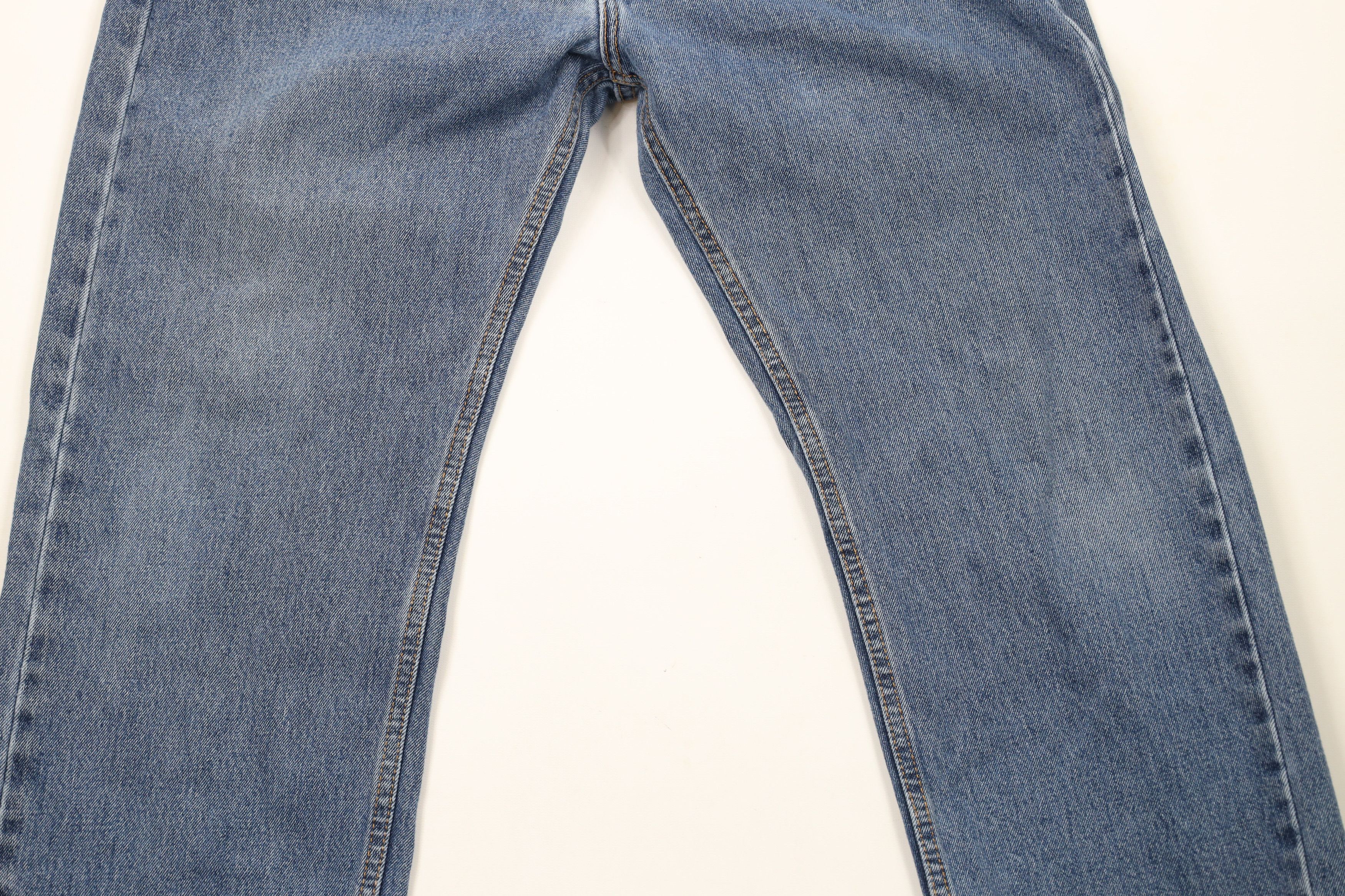 Levi's × Vintage Vintage Y2K Levis 505 Regular Fit Denim Jeans Blue Cotton Size US 36 / EU 52 - 3 Thumbnail