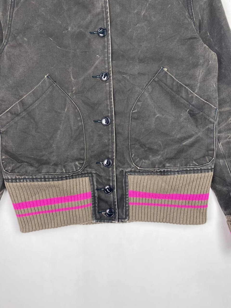 Japanese Brand × Vintage vintage japanese brands denim jacket cat eye button Size S / US 4 / IT 40 - 4 Thumbnail