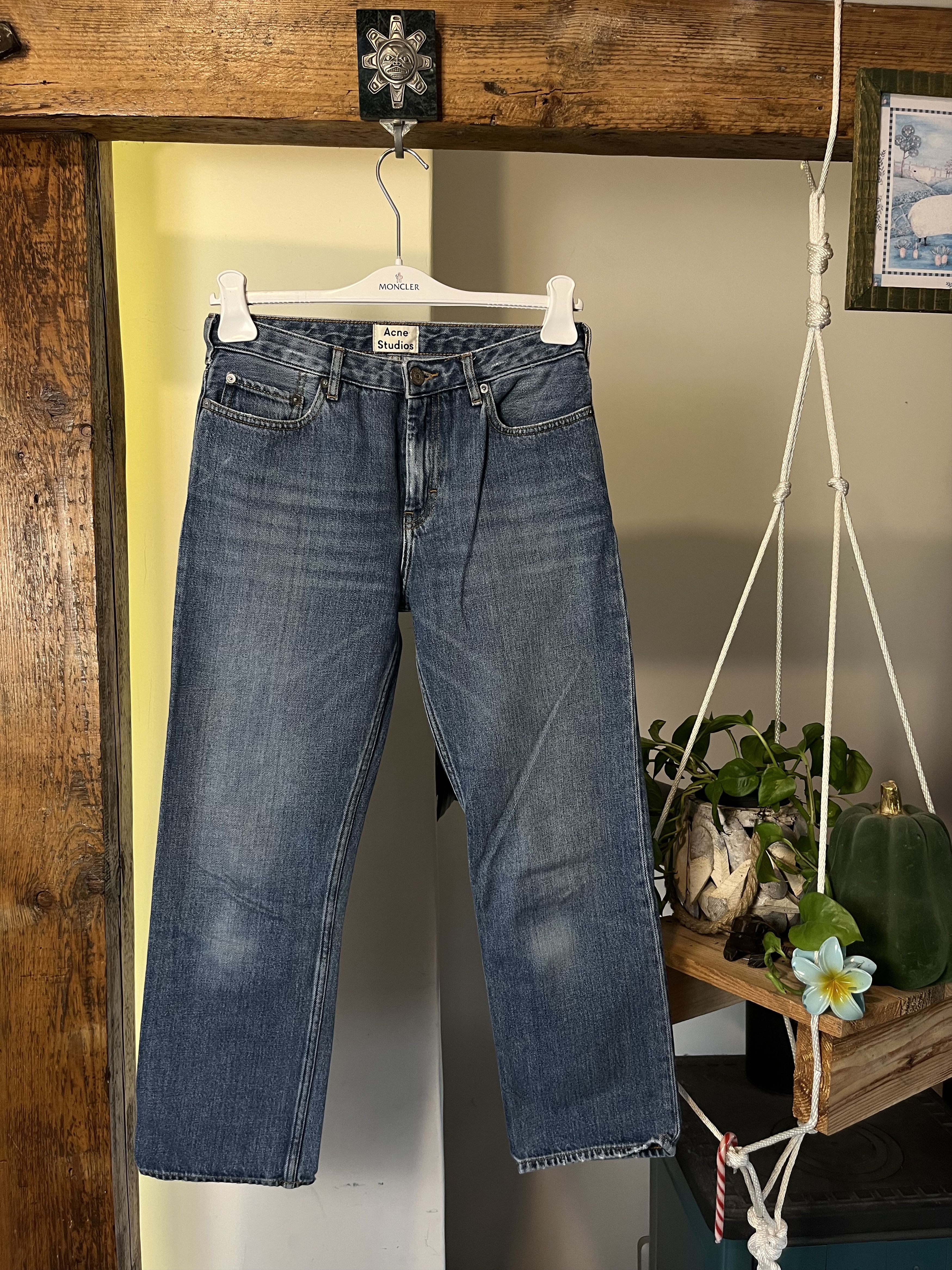 Acne Studios Acne Studios Pop LT Vintage Womens Cropped Denim Size 32 Size 28" / US 6 / IT 42 - 1 Thumbnail