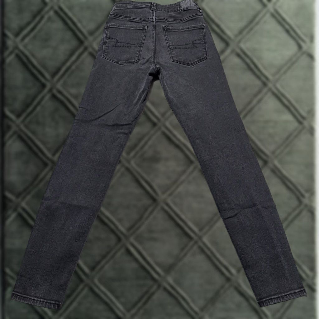 American Eagle Outfitters American Eagle NE(X)T Level Stretch Skinny Jeans Women's Gray Denim Mid Rise - 6 Size 28" / US 6 / IT 42 - 1 Thumbnail