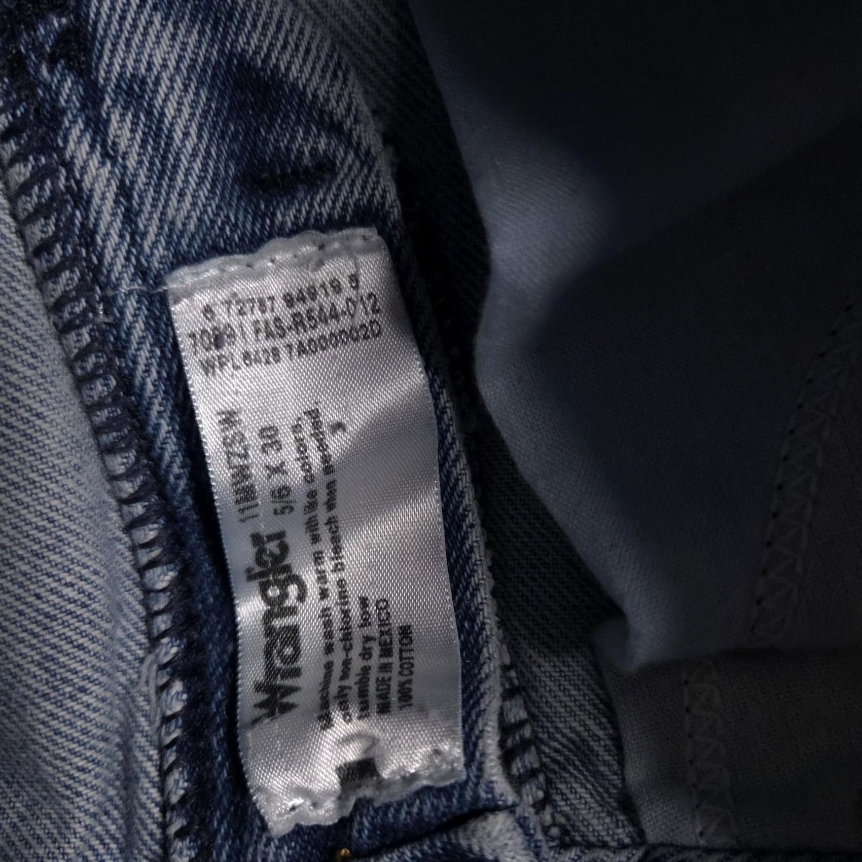 Wrangler Wrangler Jeans Womens 5 Pocket Denim Straight Leg Zip Fly Adjustable Waist Blue 28in Inseam 27in 100% Cotton Regular Womens Size 6 Size 28" / US 6 / IT 42 - 7 Thumbnail