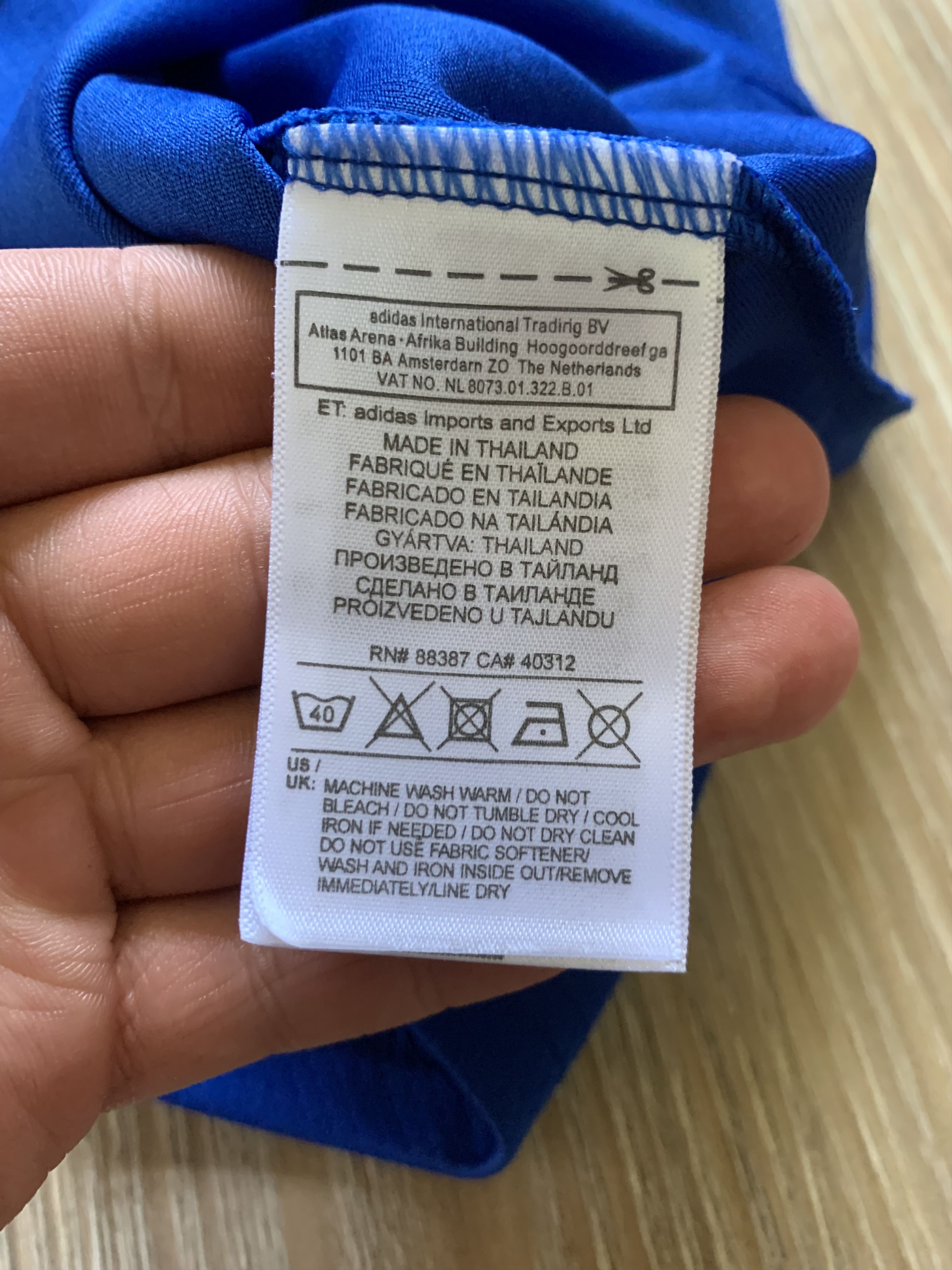 Adidas Adidas Leicester Home Football Shirt 2020-2021 Size US L / EU 52-54 / 3 - 10 Thumbnail
