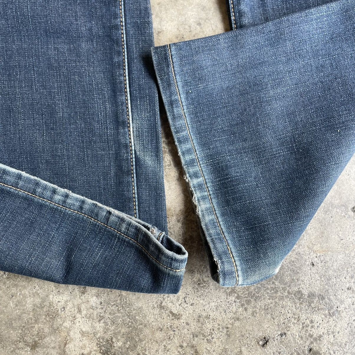 Wrangler 🔥Vintage Wrangler Stoned Washed Ripped Distress Denim Jeans Size US 31 - 7 Thumbnail