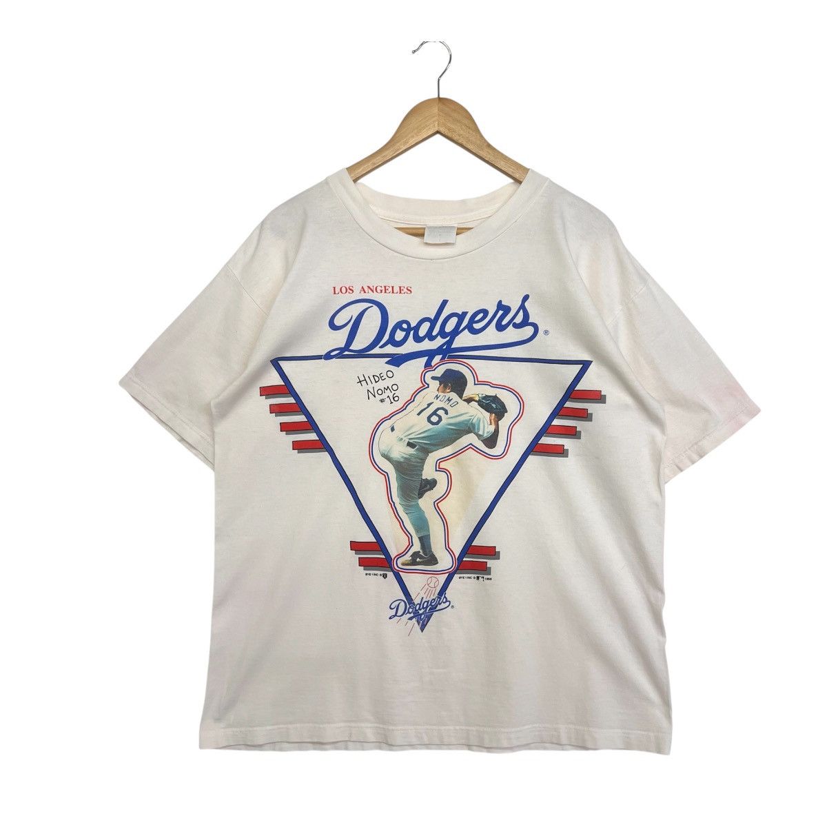 MLB × Salem Sportswear × Vintage 90s MLB LA Dodgers Hideo Nomo The
